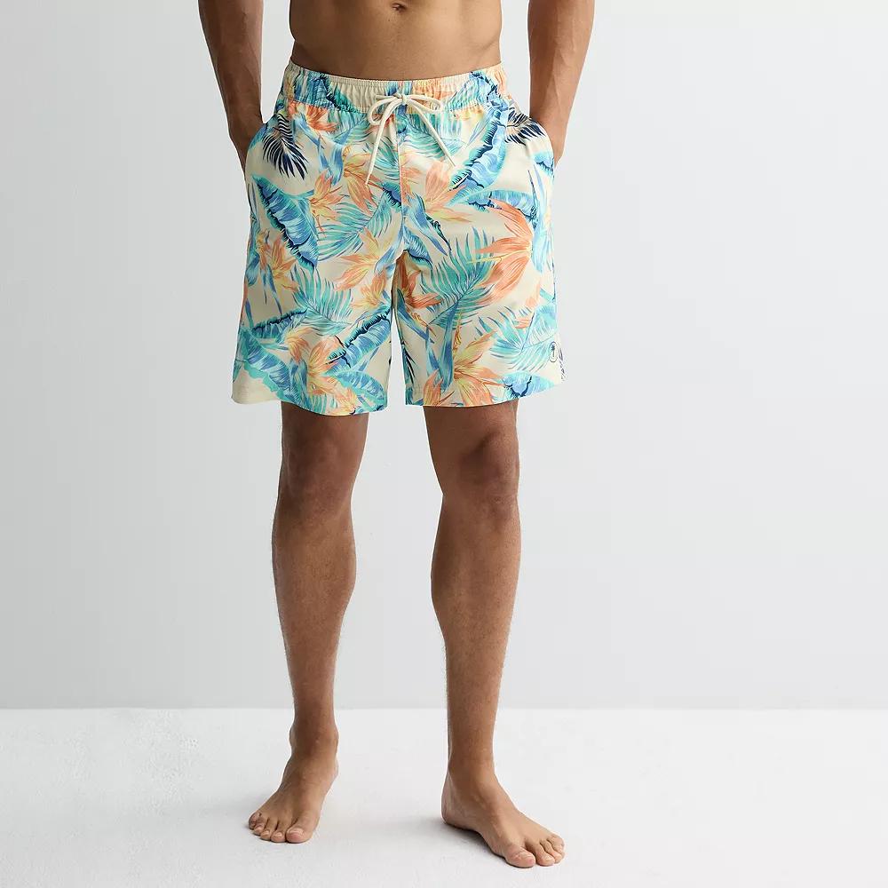 Men's Trinity Coast 9" Swim Trunks, Size: XS 9 IN, Natural Product Image