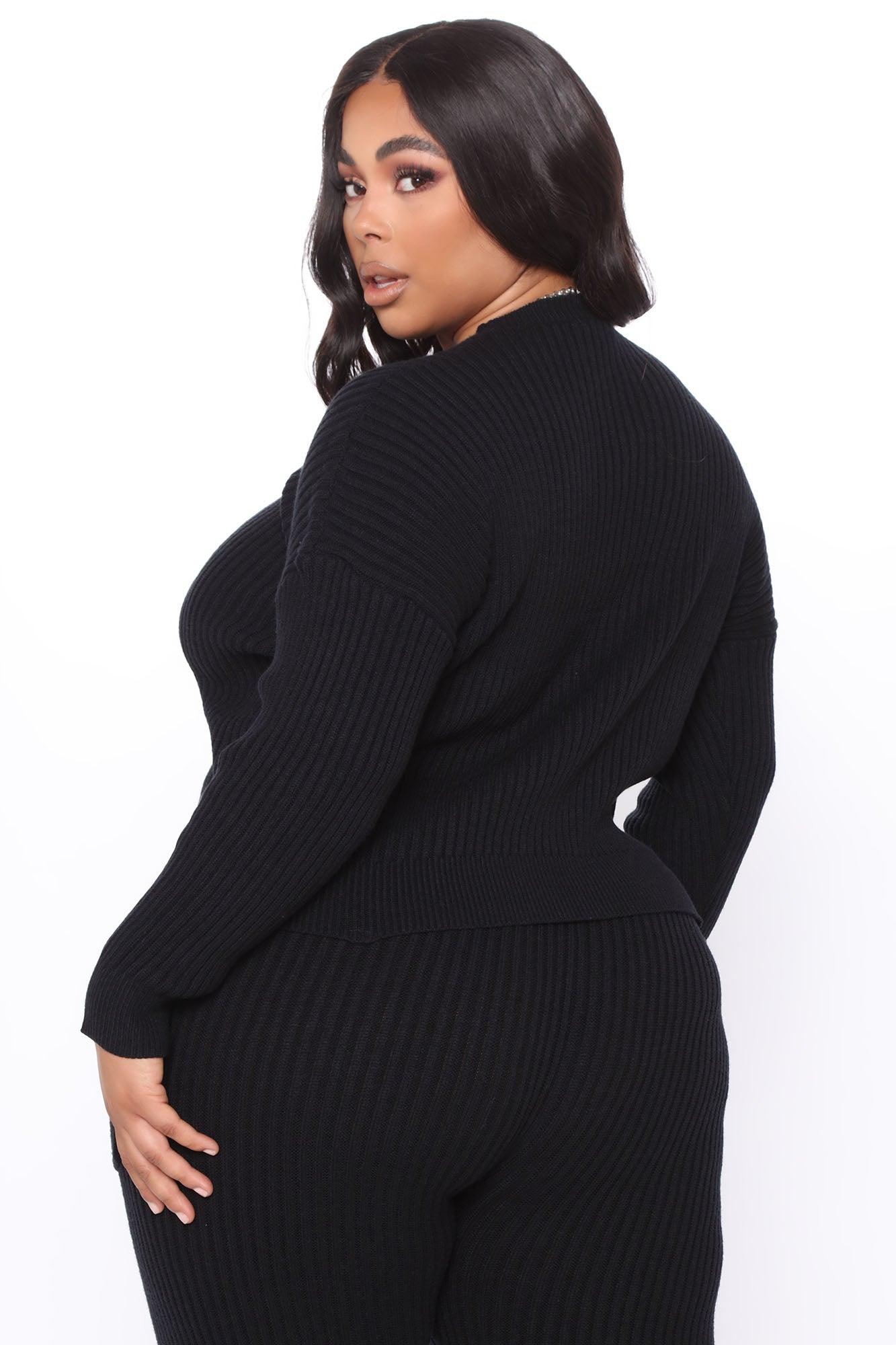 Cozy Nights Pant Set - Black Female Product Image