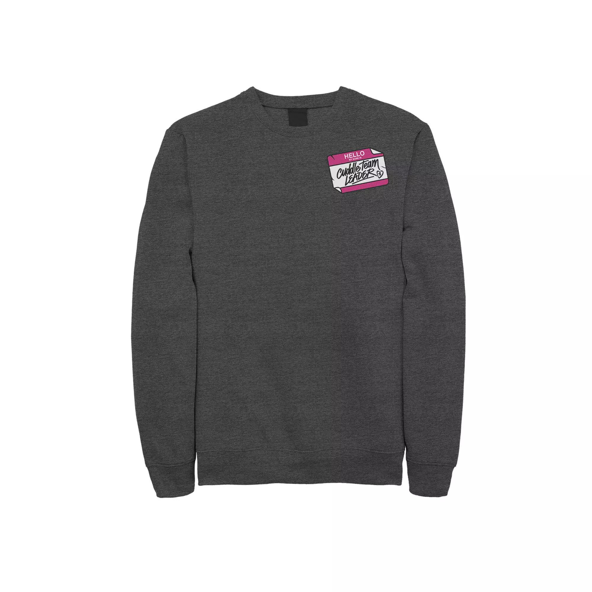 Men's Marvel Spider-Man Spiderverse Skull Sticker Graphic Fleece Pullover,  Product Image