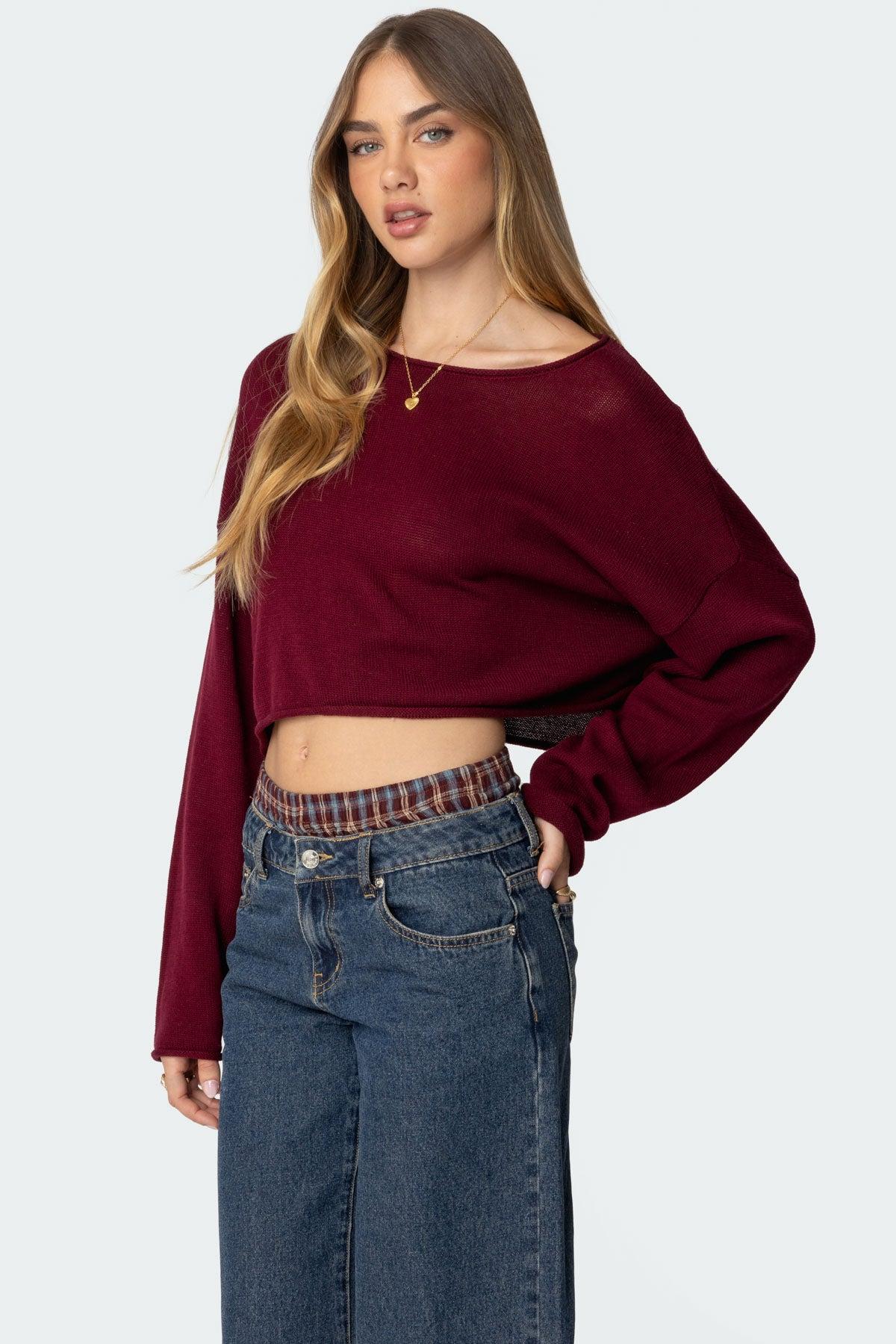 Shyrah Oversized Knit Top Product Image
