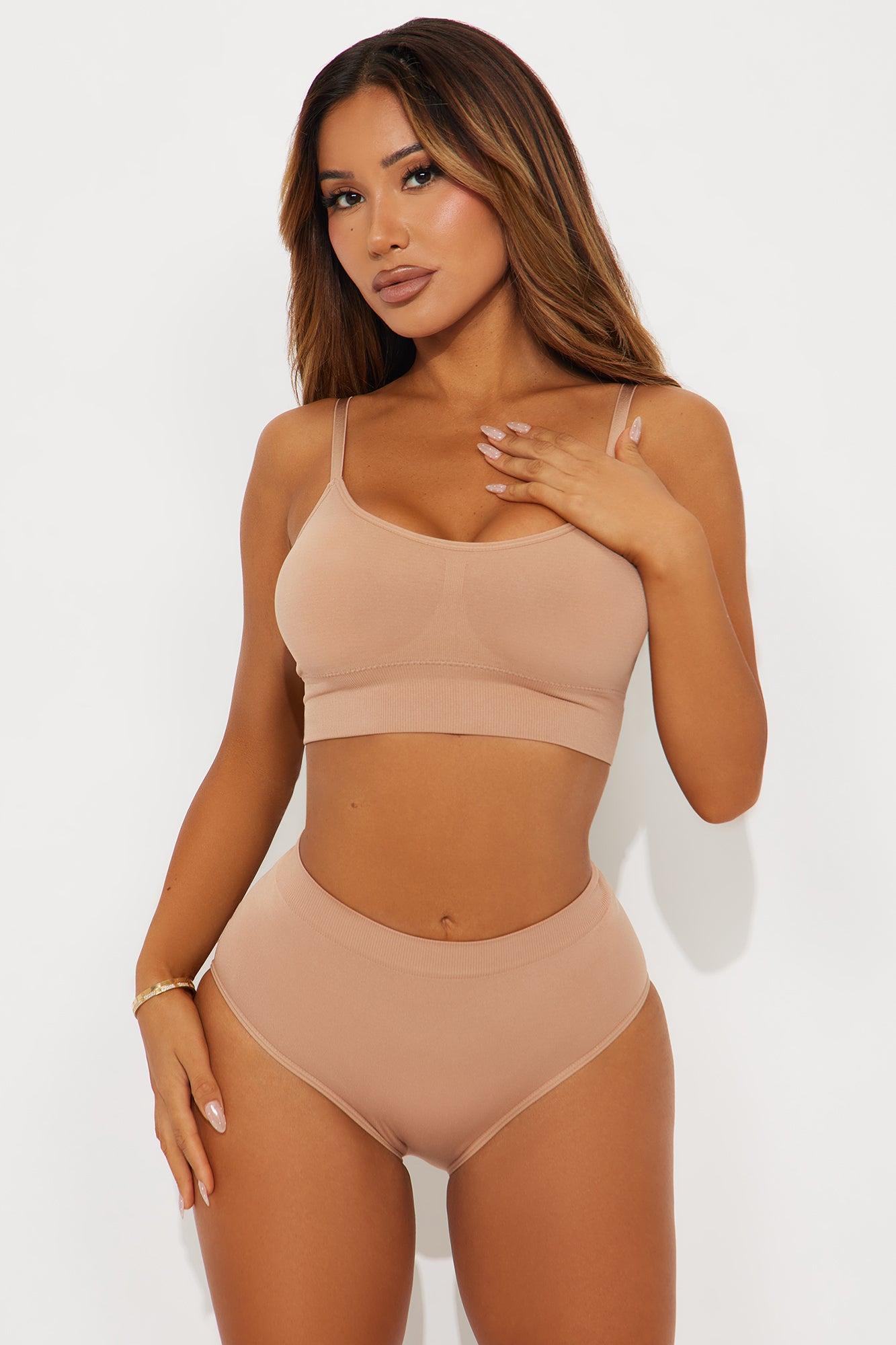 Smooth And Ready Seamless Cheeky Brief Panty - Taupe Female Product Image