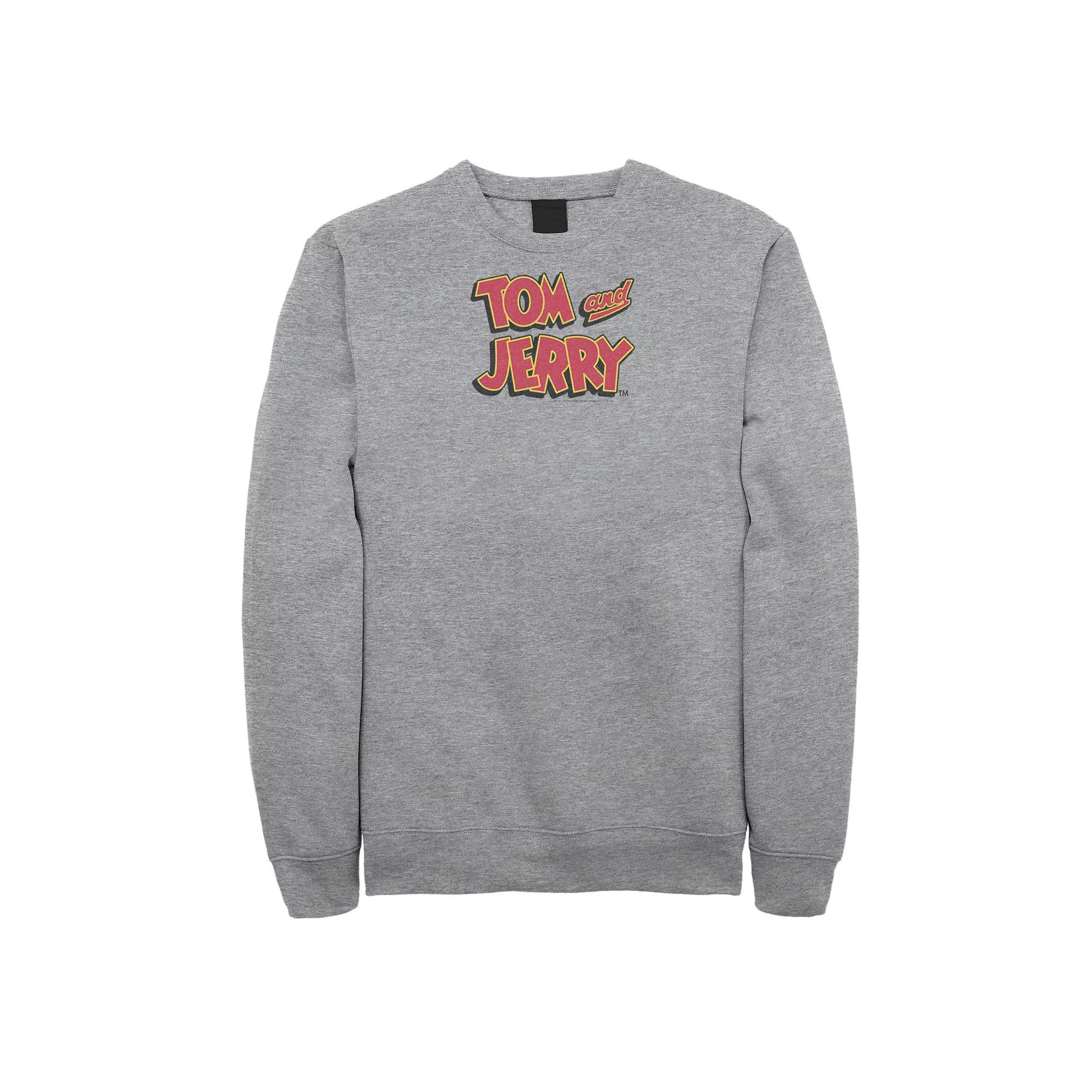 Men's Tom & Jerry Tom Jerry Logo Sweatshirt,  Product Image