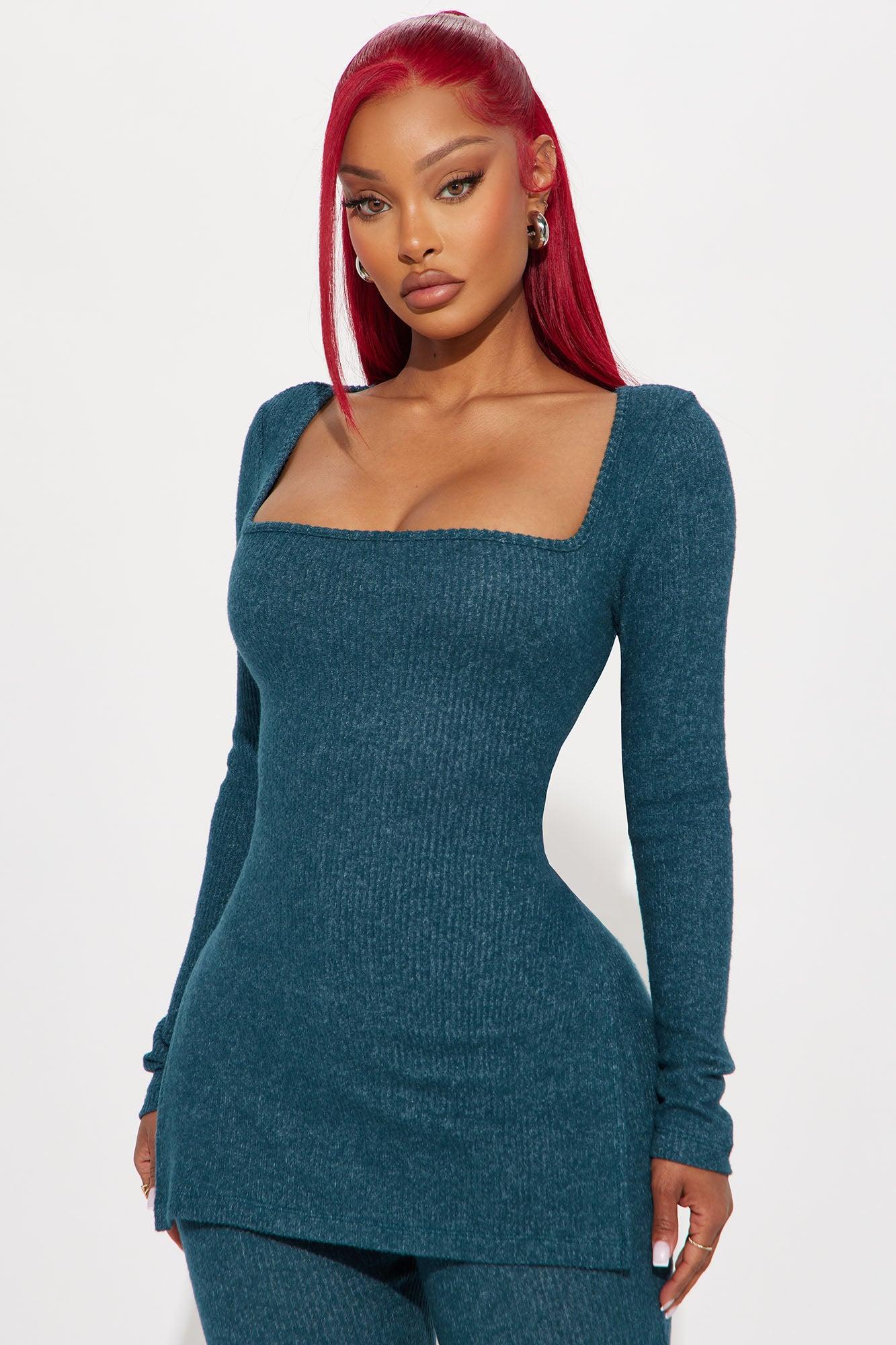 Chloe Cozy Pant Set - Hunter Product Image