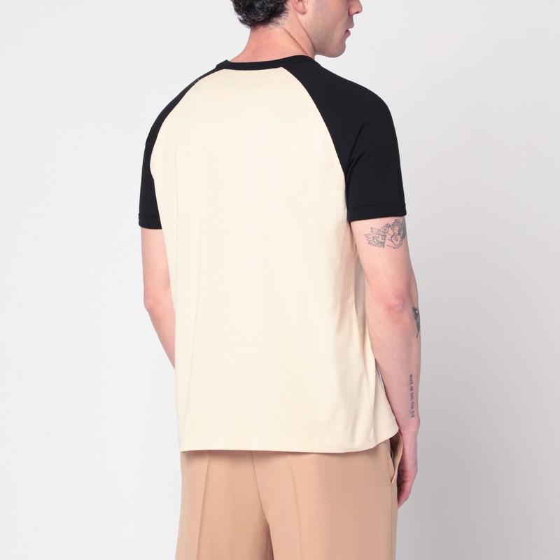 VALENTINO Chez Logo T-shirt In Neutral Product Image