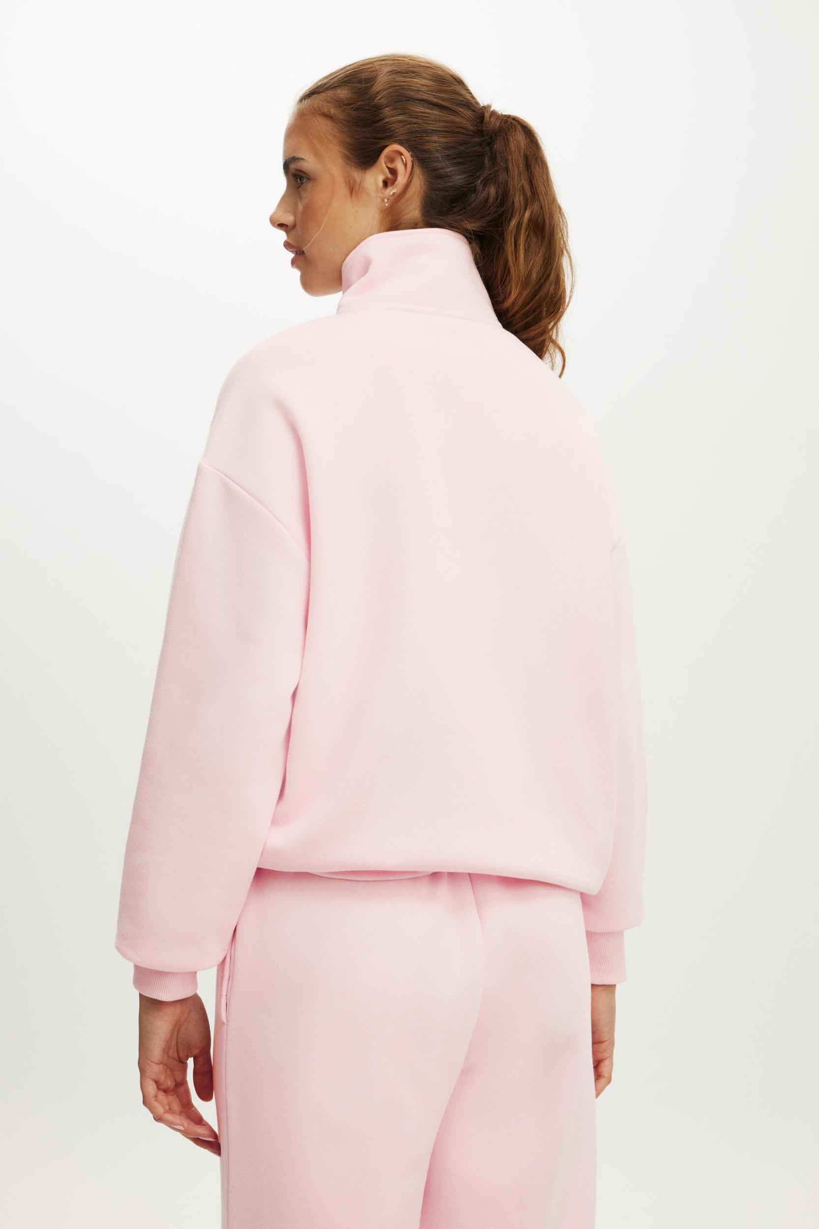 Plush Half Zip Sweatshirt Product Image