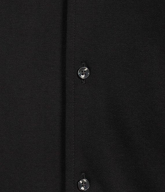 Daniel Cremieux Signature Label Solid Short Sleeve Coatfront Shirt Product Image