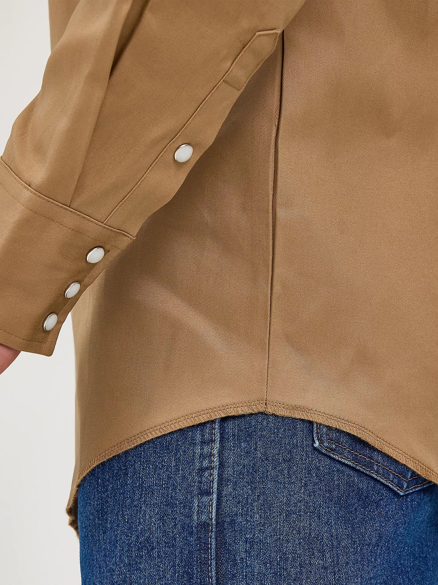 Cowboy Cut® Firm Finish Twill Western Snap Work Shirt | Men's SHIRTS | Wrangler® Product Image