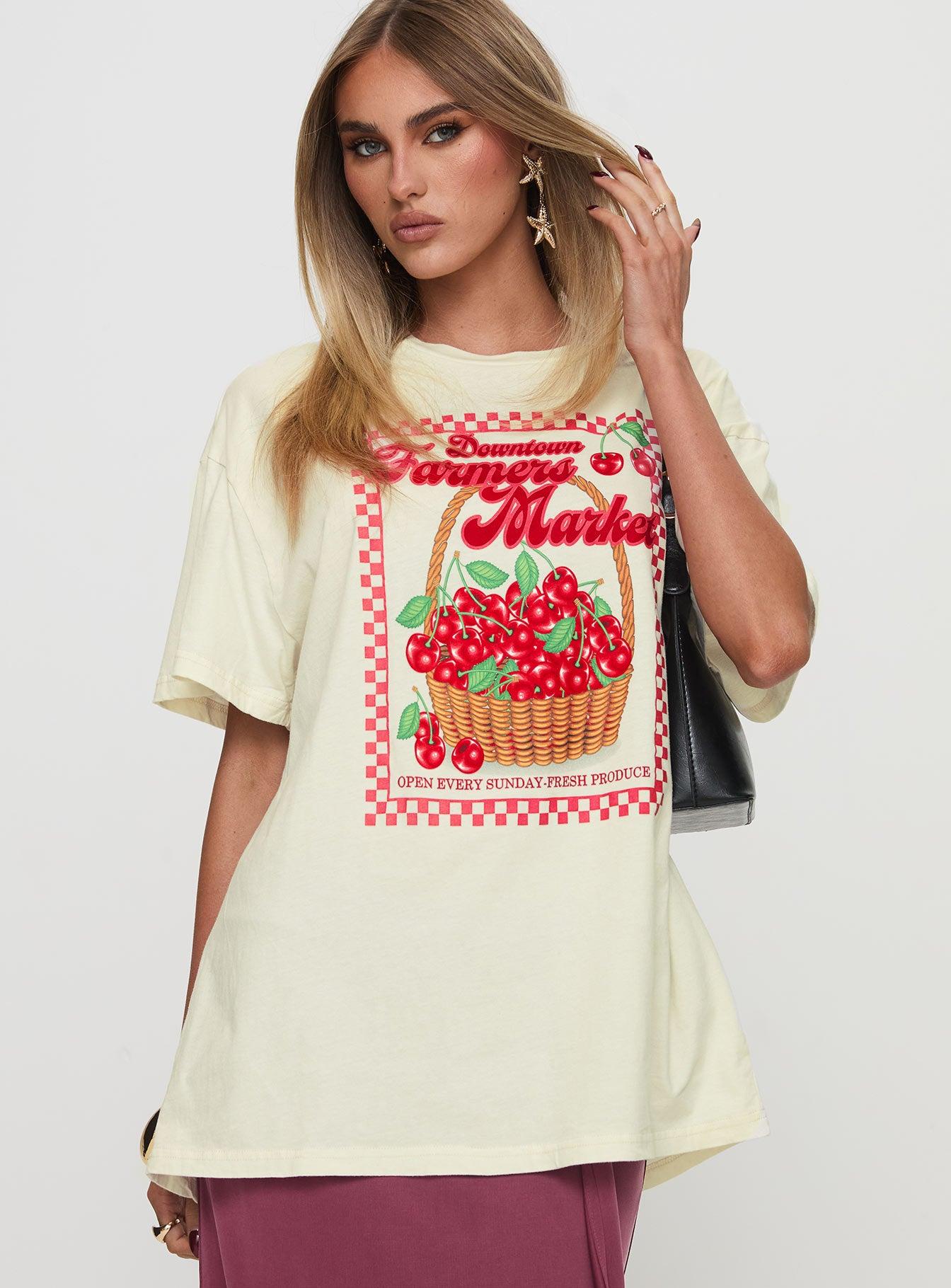 Downtown Markets Top White Product Image