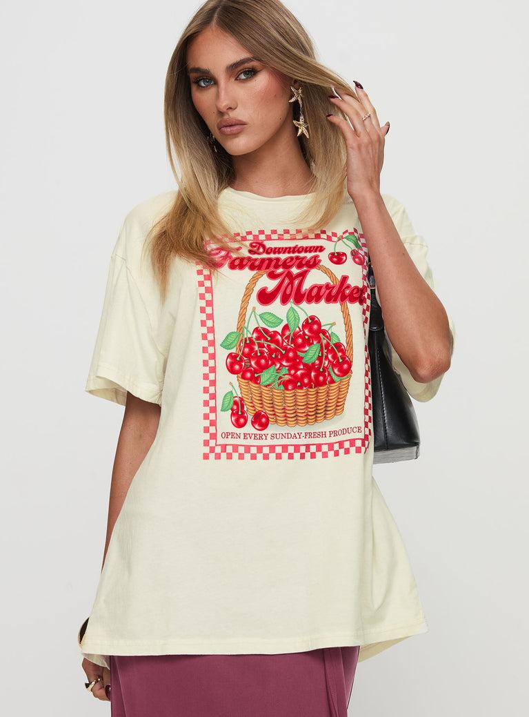 Downtown Markets Top White Product Image