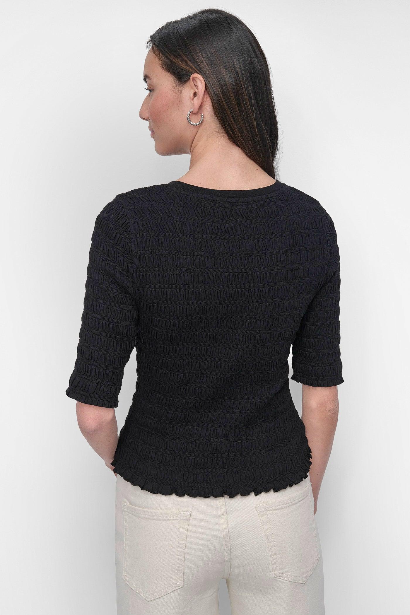 SMOCKED TEE Product Image