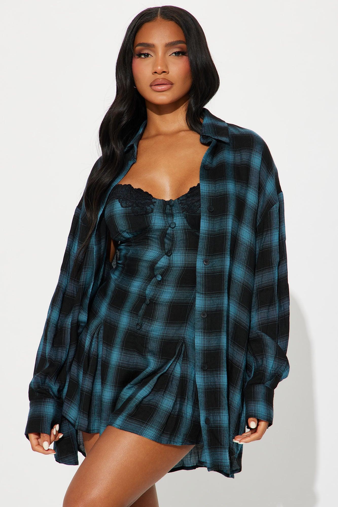 Jasmine Romper Set - Teal/combo Product Image