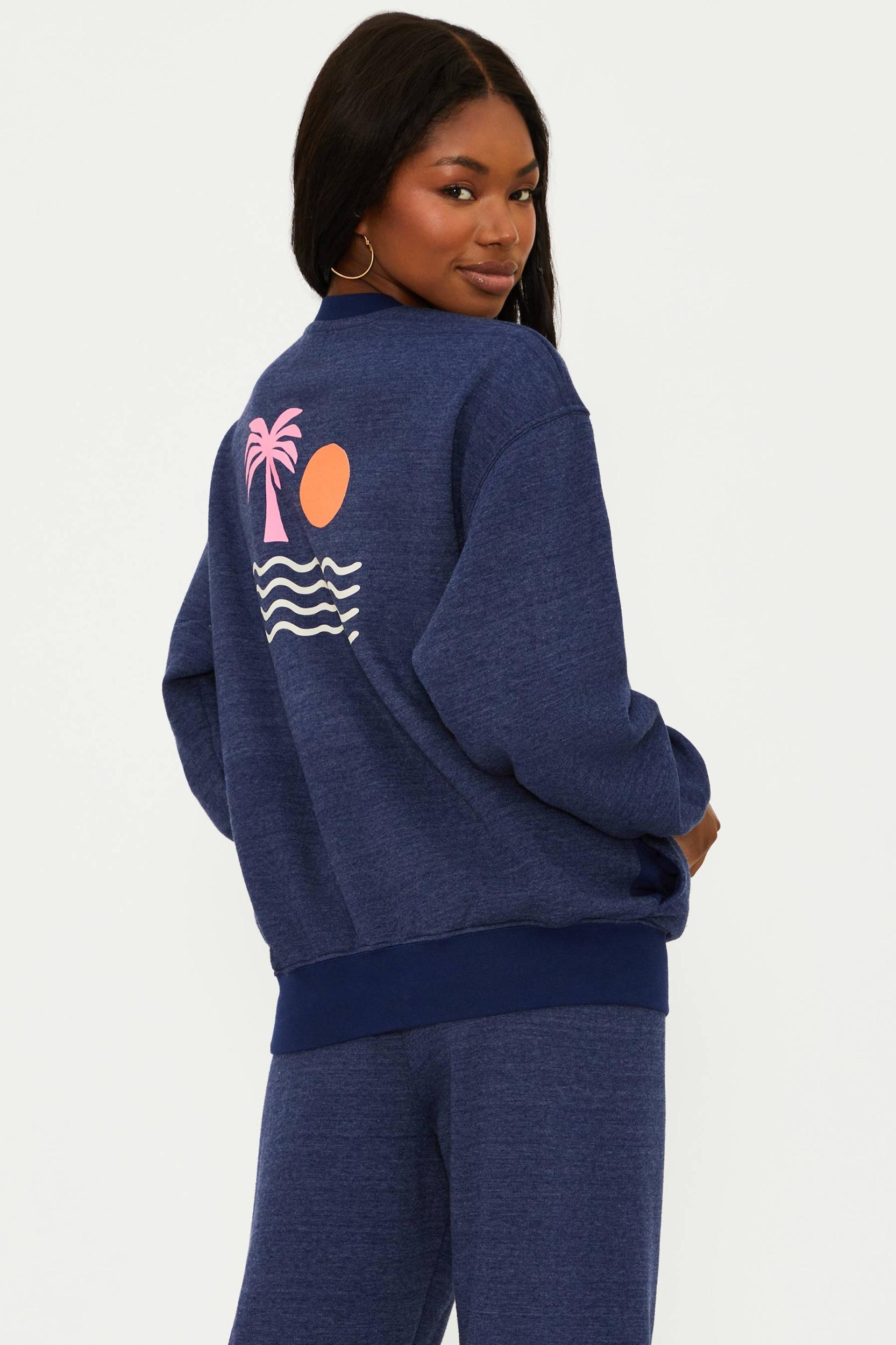 Kenzlie Pullover Navy Heather Product Image