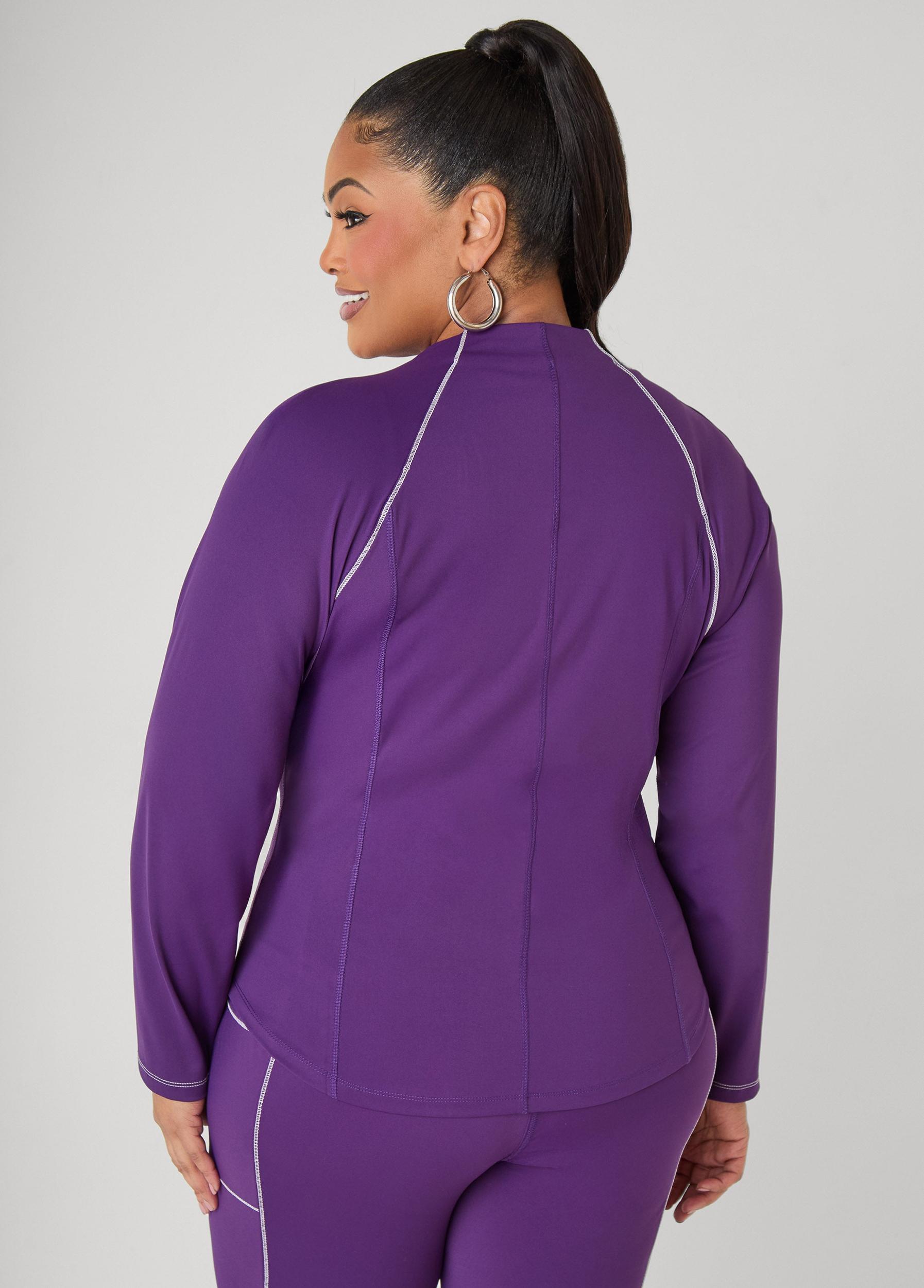 Piped Zip Front Track Jacket Product Image