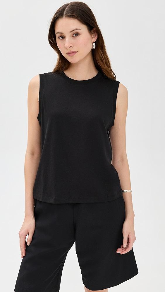 Vince Crew Neck Muscle Tee | Shopbop Product Image