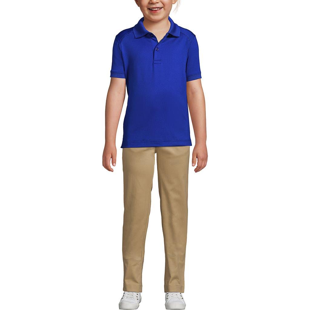 Lands' End School Uniform Kids Short Sleeve Rapid Dry Polo Shirt Product Image