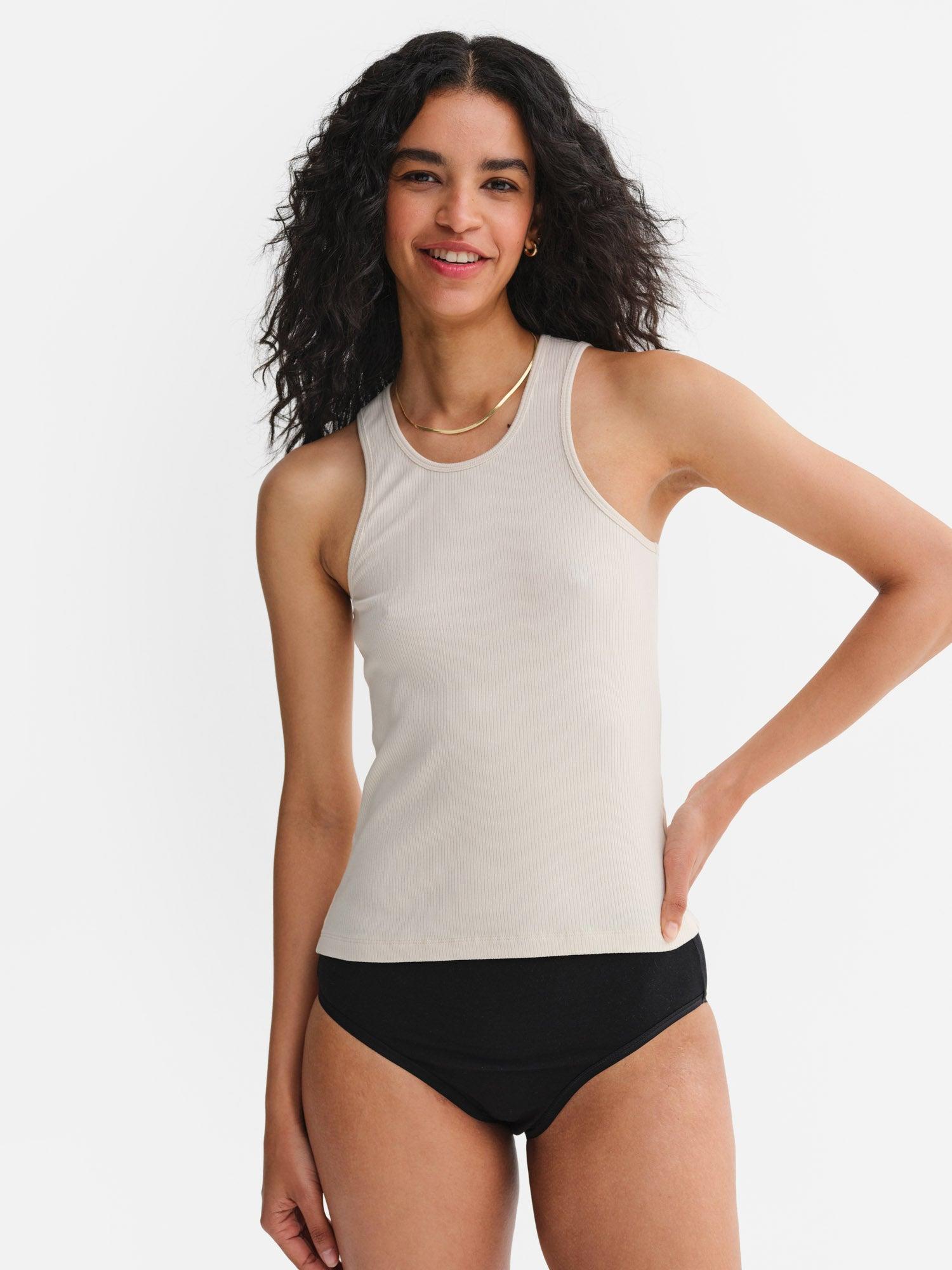 Tencel Rib Easy Tank Female Product Image