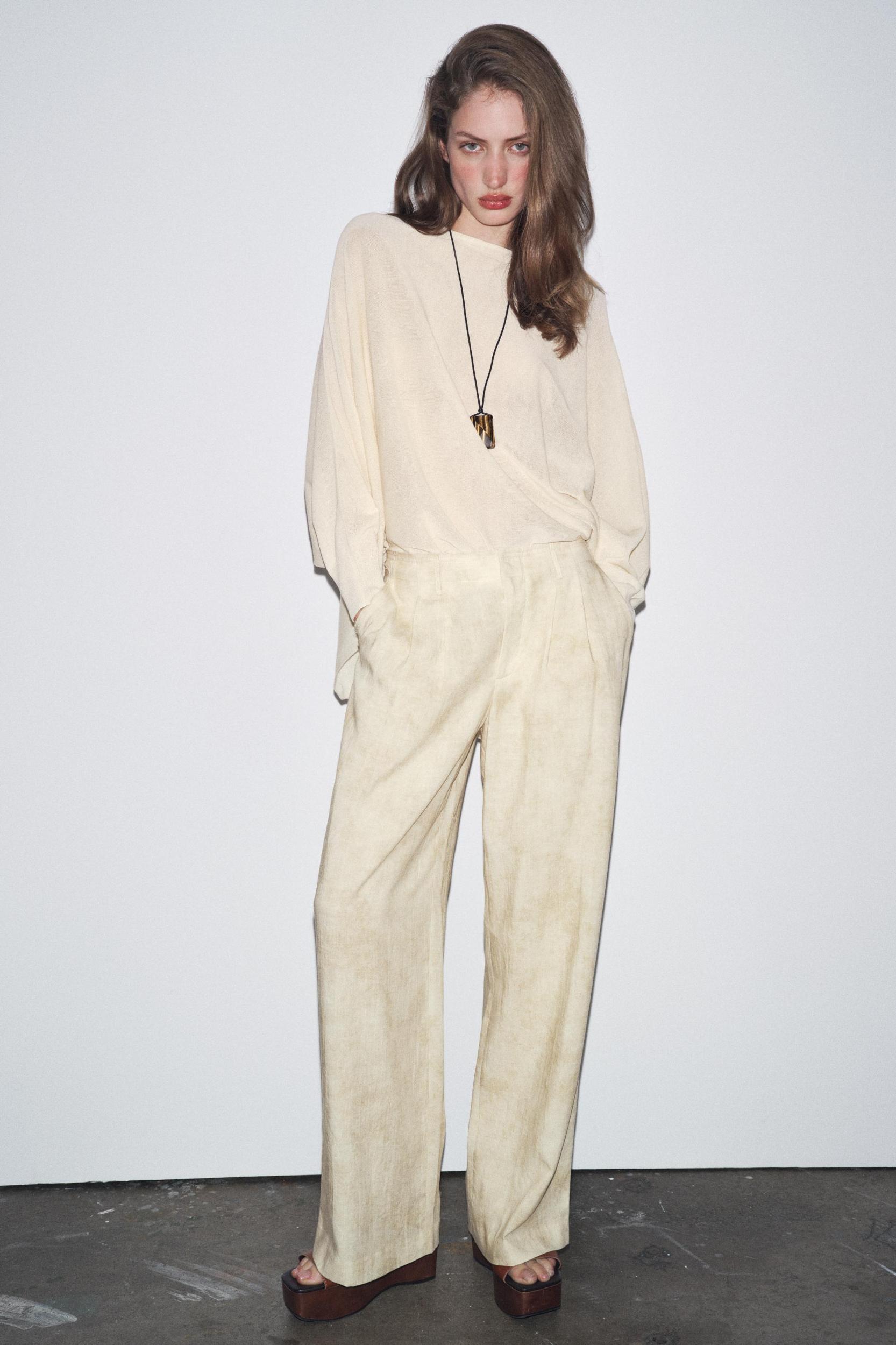 ZW COLLECTION PLEATED PANTS Product Image