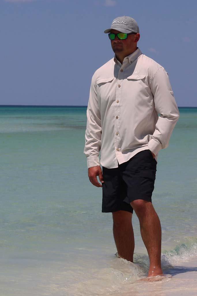 Mojo Sportswear Company Mr. Big Men's Long Sleeve Fishing Button-Up Product Image