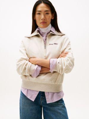 Interlock Fleece Quarter-Zip Sweatshirt Product Image
