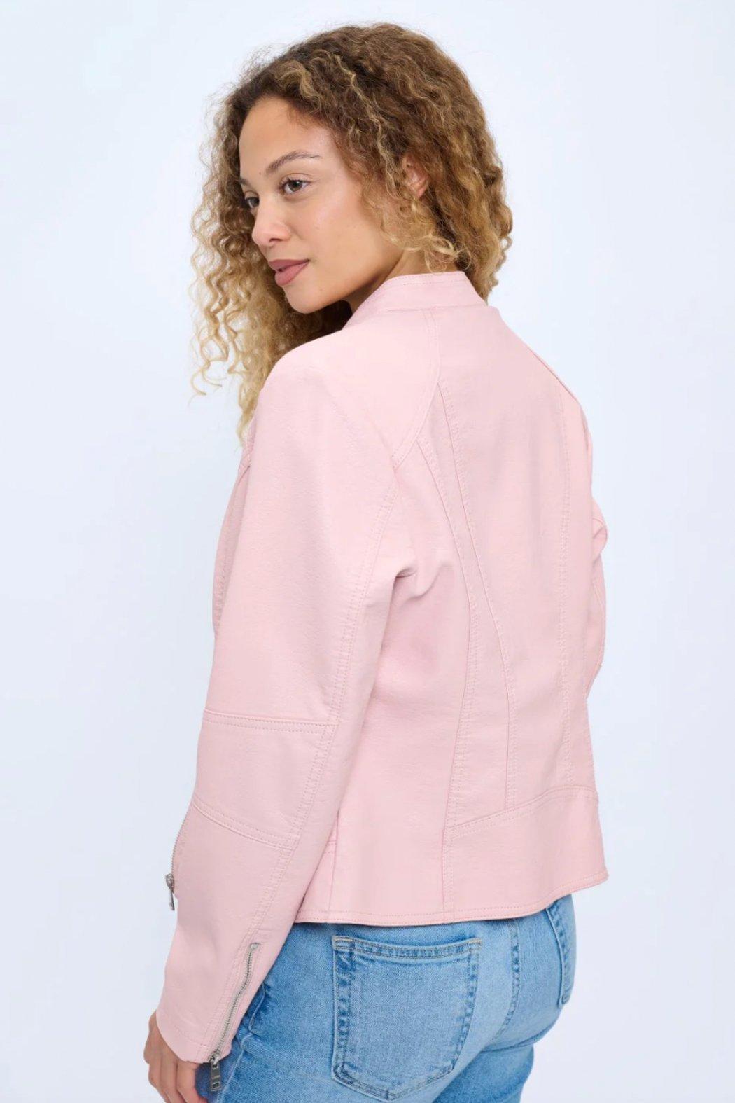 Eclipse Vegan Leather Jacket Product Image