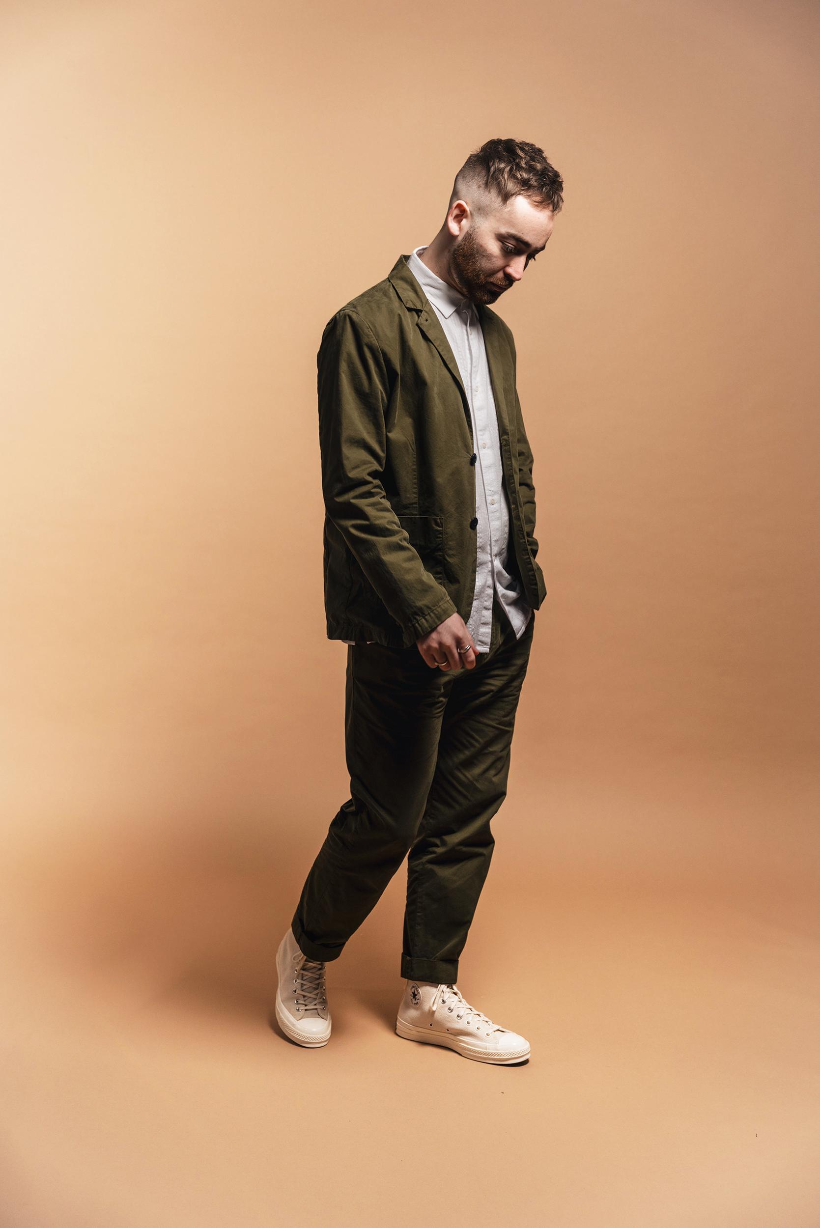 Organic Twill Casual Blazer Product Image