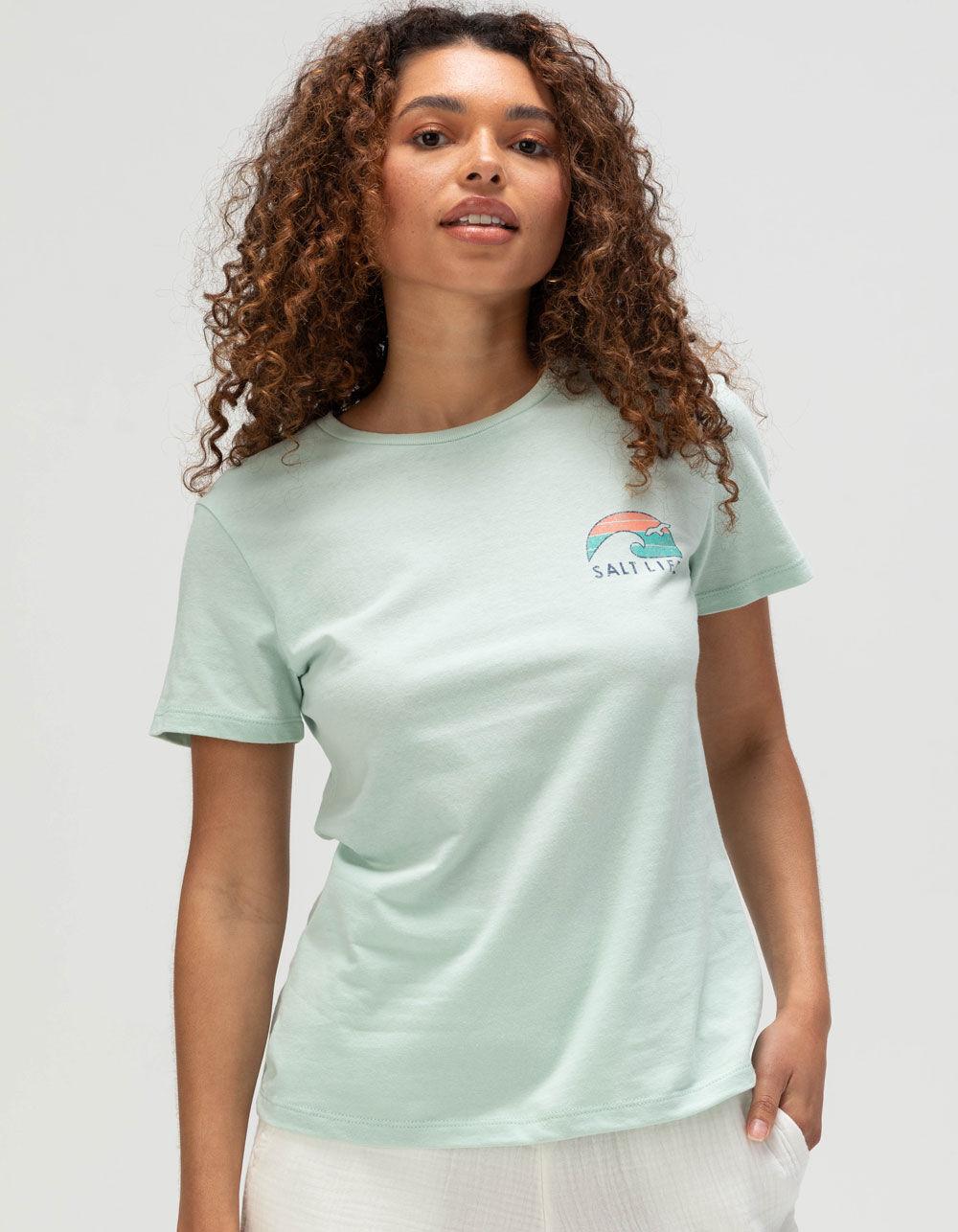 SALT LIFE Sea Ya Later Womens Tee - MINT Product Image