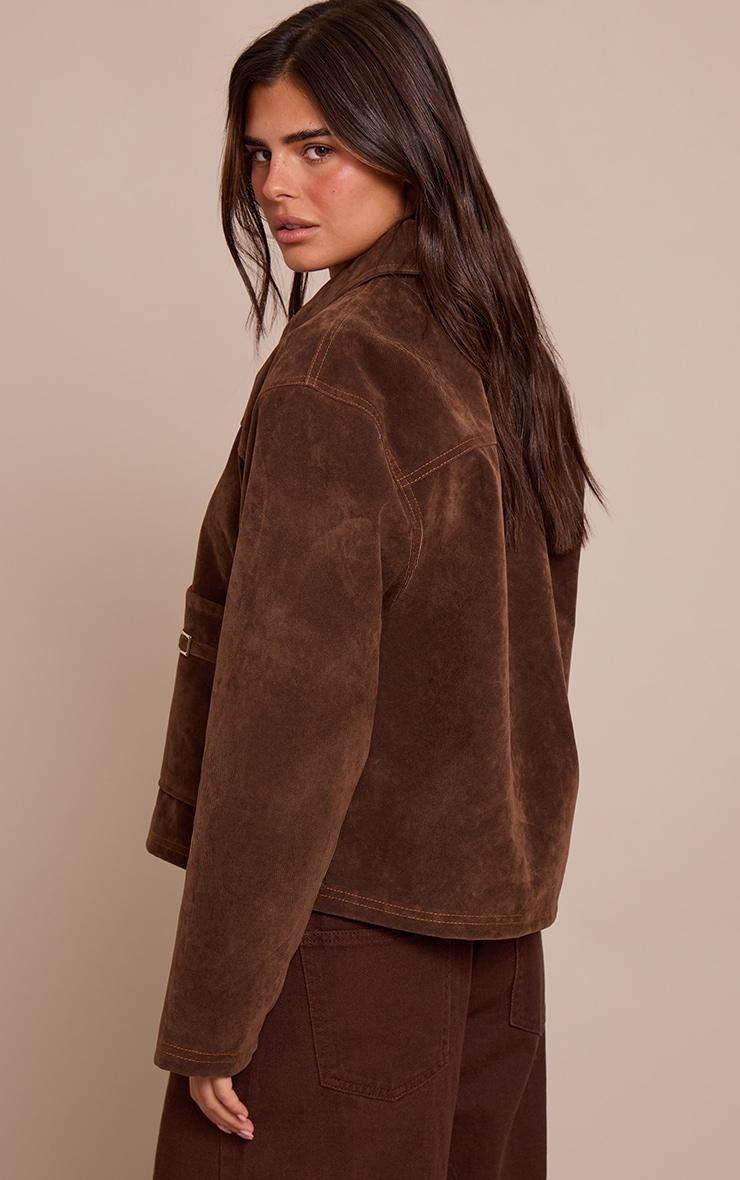 Plum Cotton Fleece Bomber Jacket Product Image