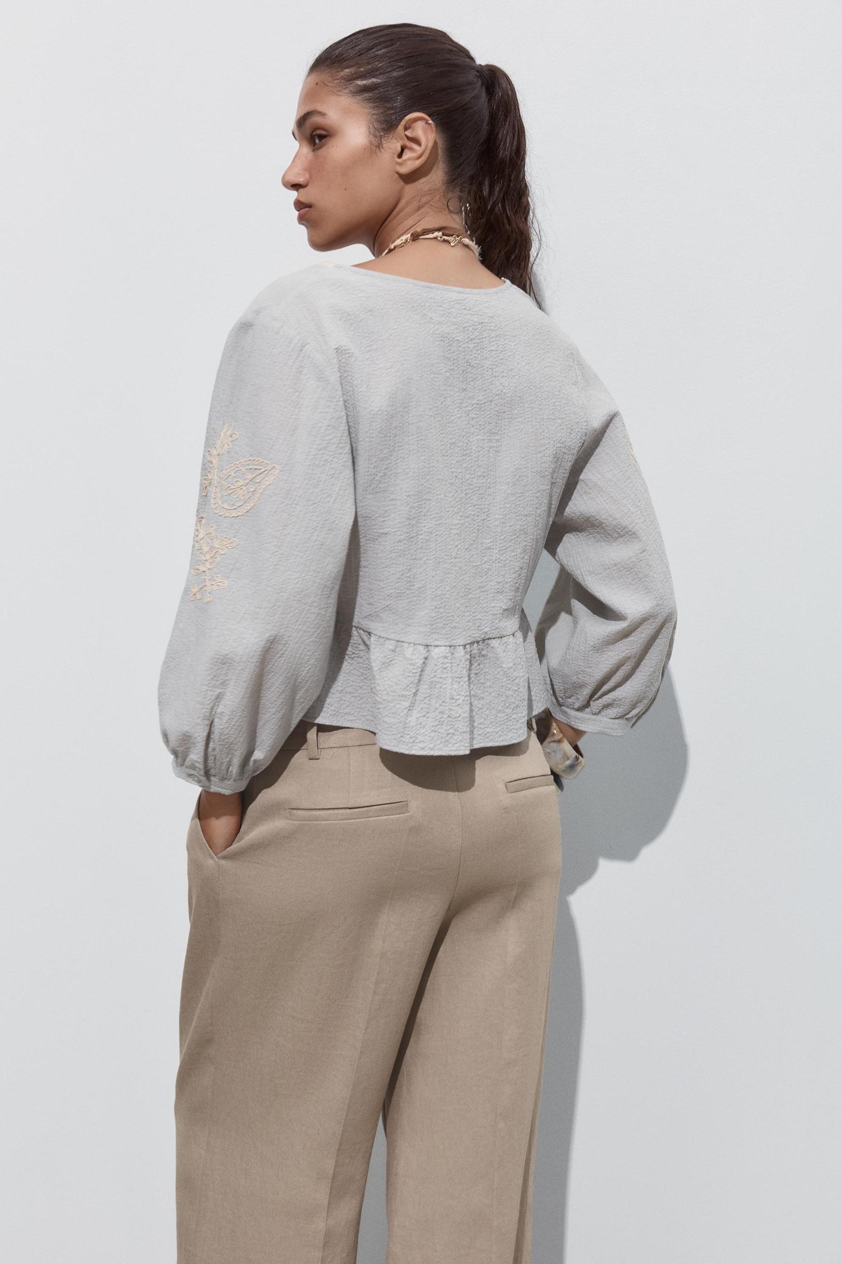 EMBROIDERED RUSTIC TOP Product Image