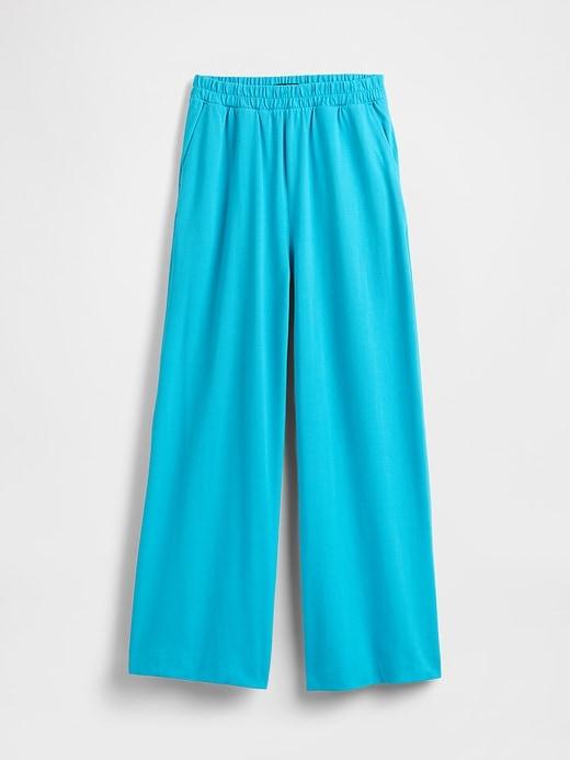 Heavyweight Organic Cotton Wide-Leg Pants Product Image