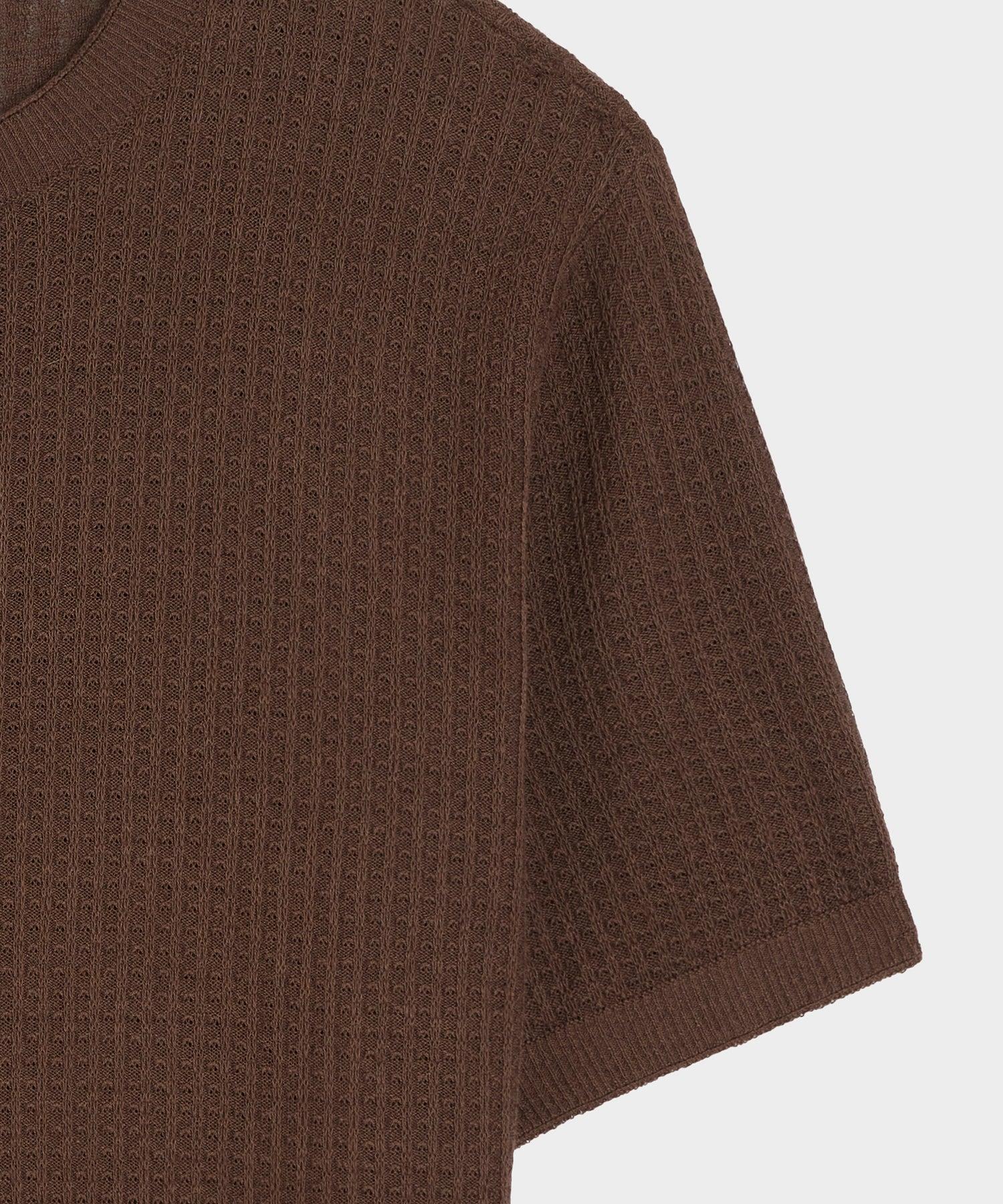 Linen Waffle Tee Product Image