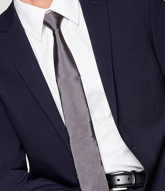 Murano Prom 2 3/4#double; Solid Slim Silk Tie Product Image