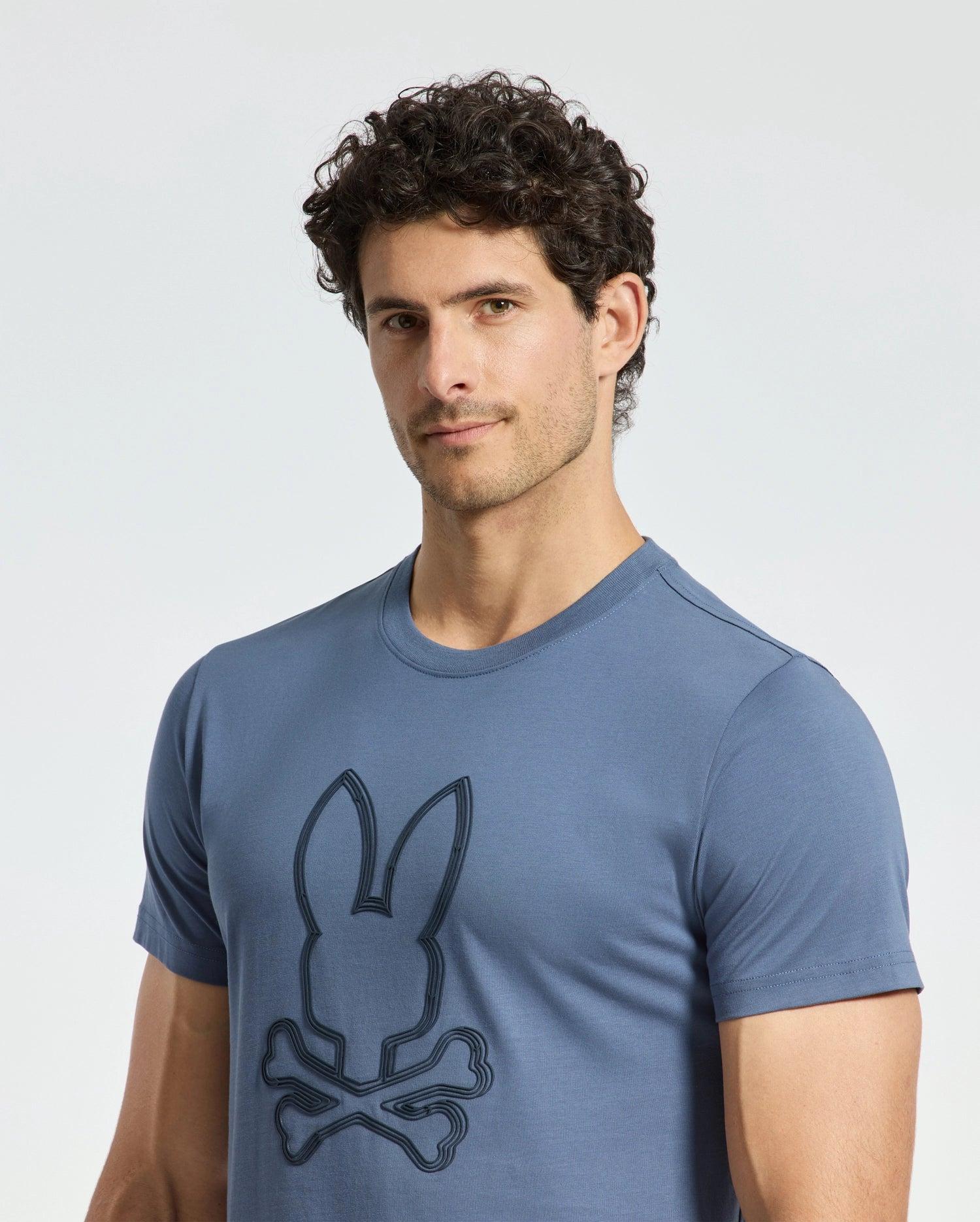 MENS MONARC FRONT BUNNY GRAPHIC TEE - B6U211E200 Male Product Image