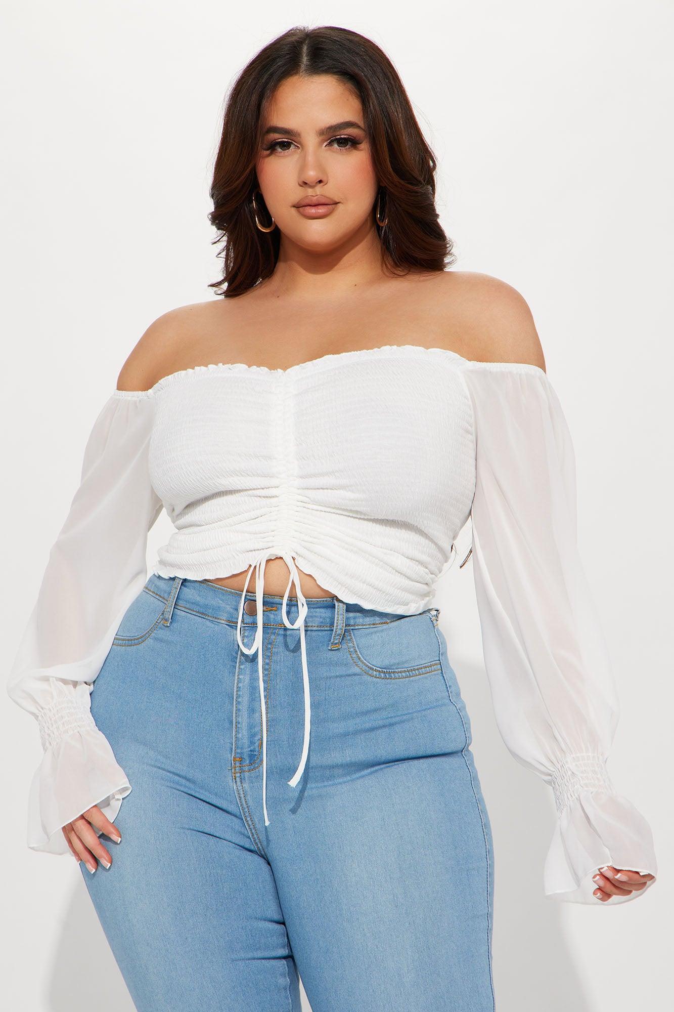 Love Me Better Top - White Product Image