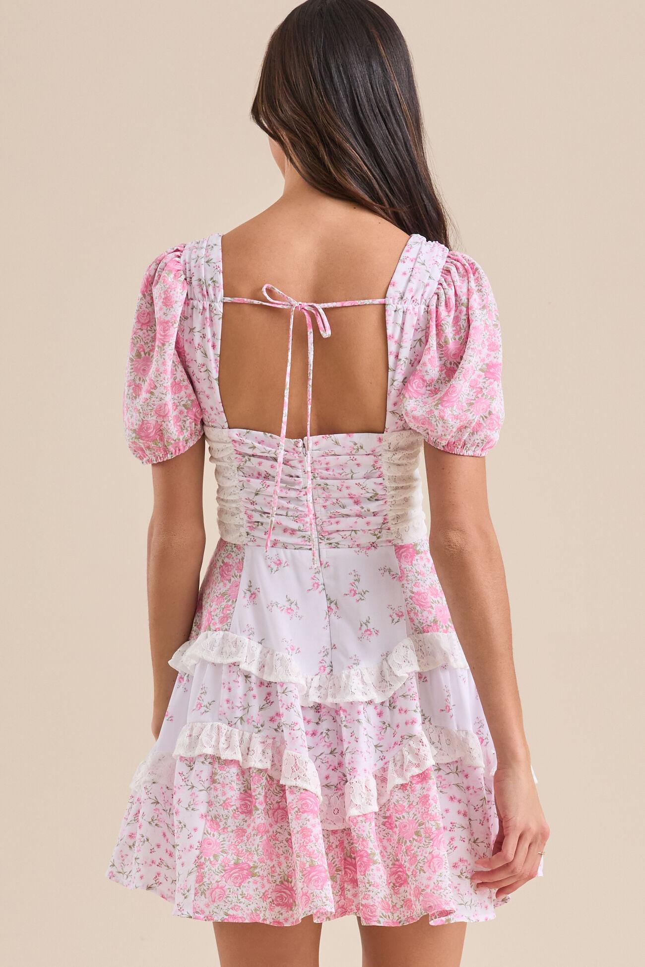Aderny Floral Mini Dress Product Image