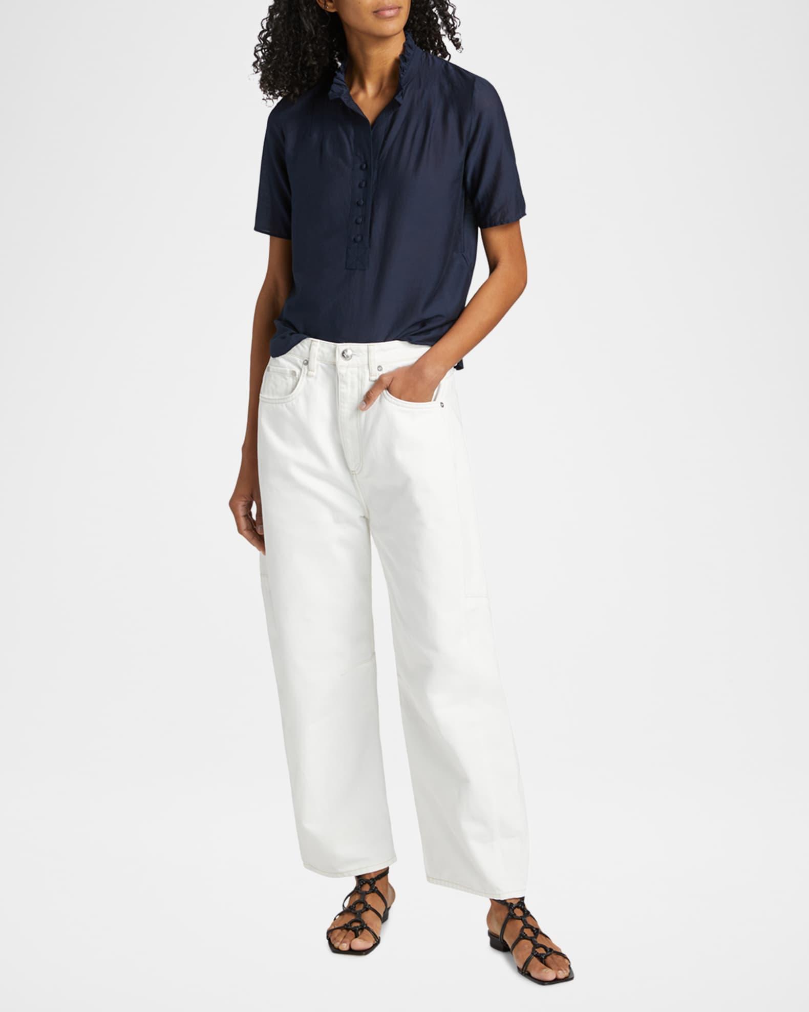 Topher Ruffle Blouse Product Image