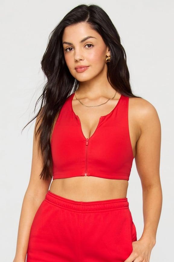 Zip-Front Swim Top Product Image