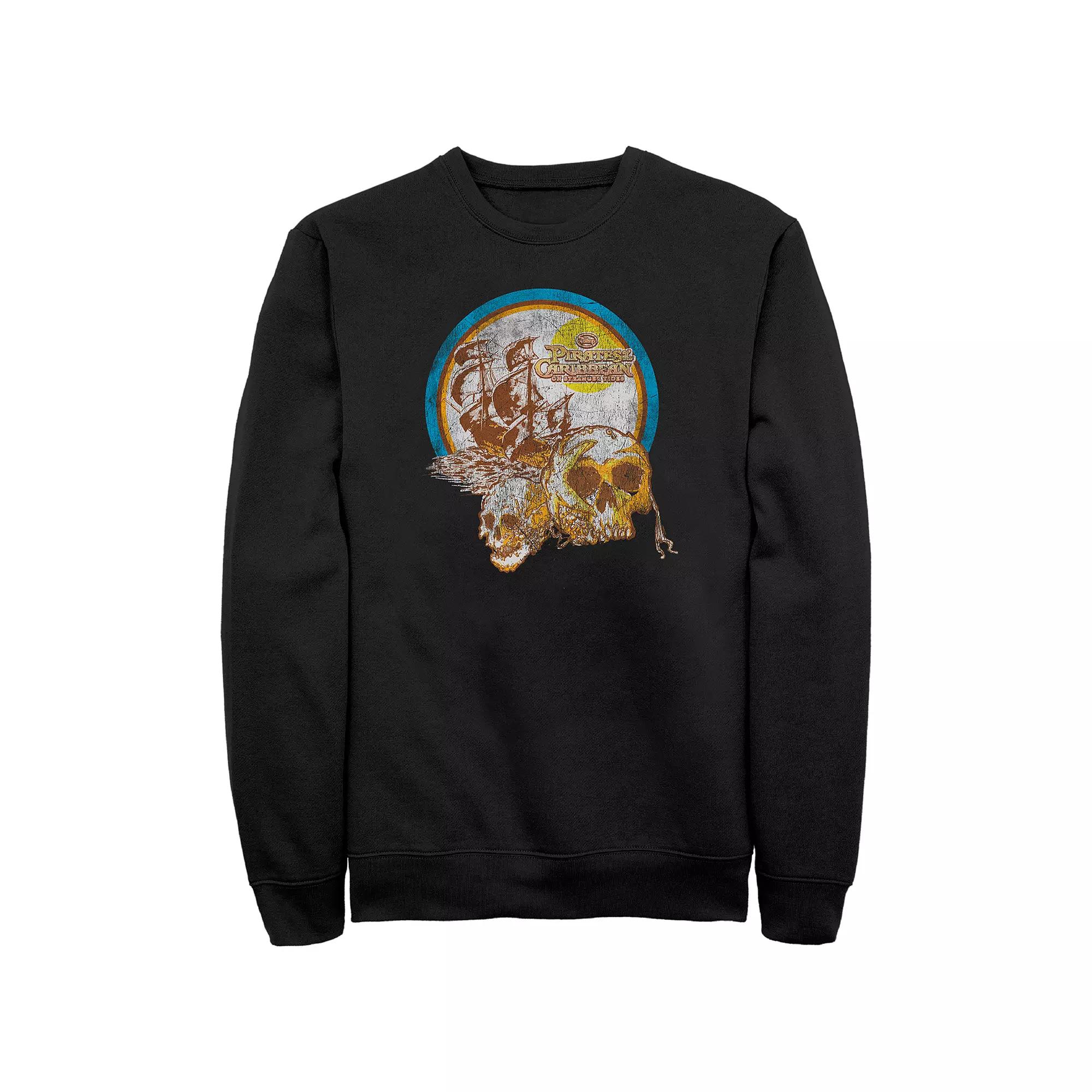 Men's Disney's Pirates Of The Caribbean Sea Skulls Sweatshirt,  Product Image