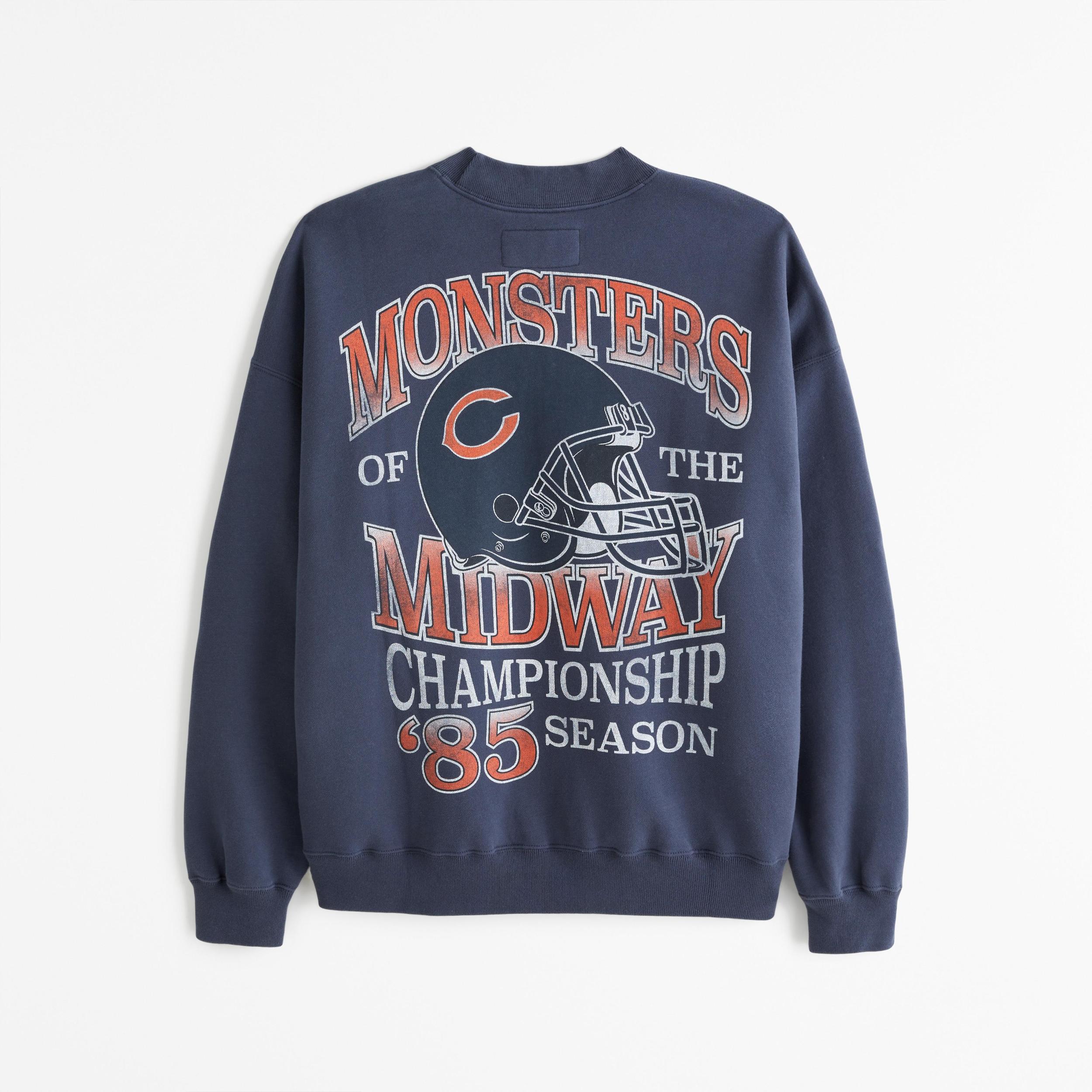 New England Patriots Graphic Crew Sweatshirt Product Image