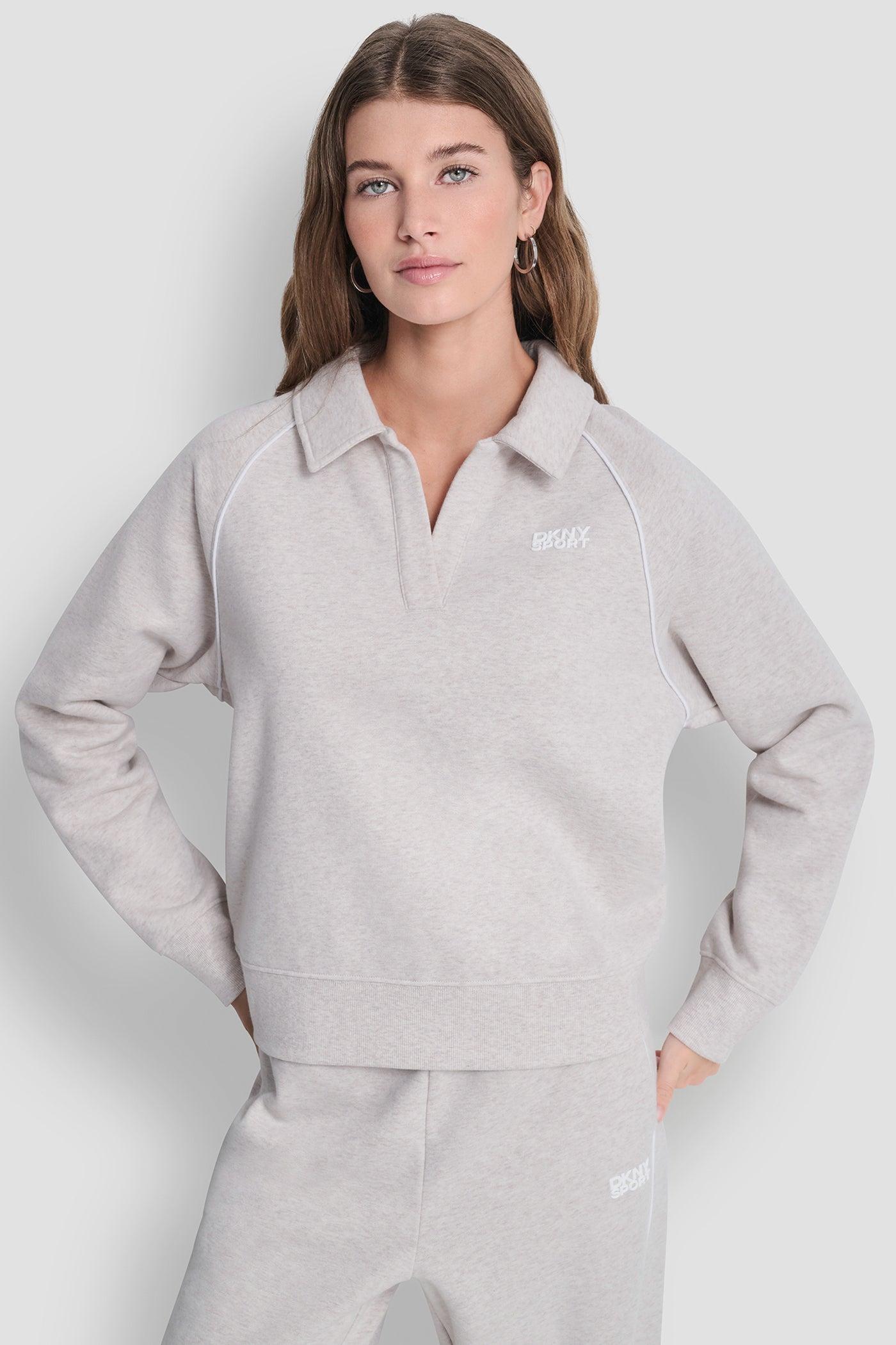 HD LOGO TRACK POLO SWEATSHIRT Product Image