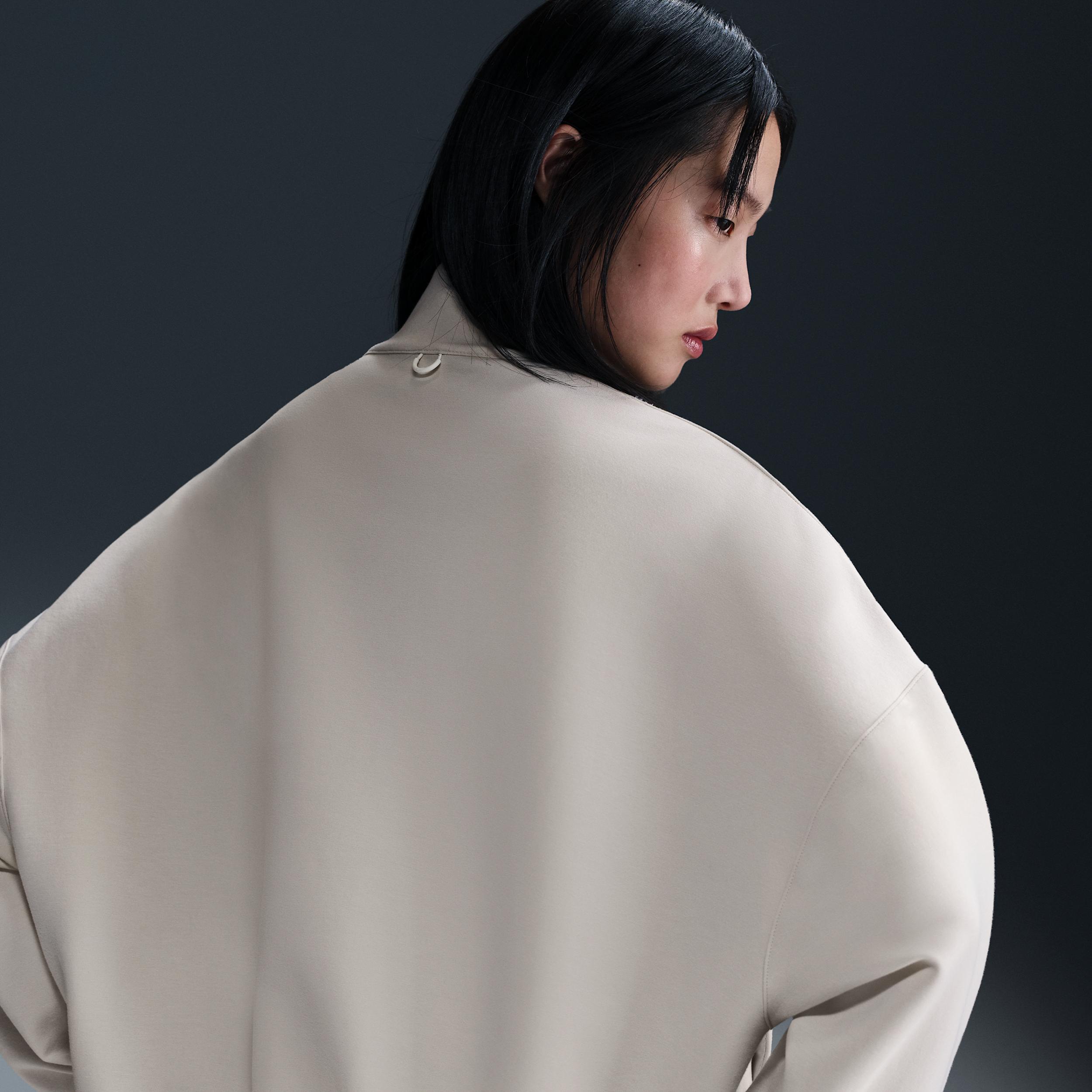 Nike Womens 24.7 ImpossiblySoft Dri-FIT Oversized 1/2-Zip Top | HQ8188-104 Product Image