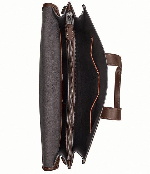 COACH Pebble Leather Gotham Portfolio Briefcase Product Image