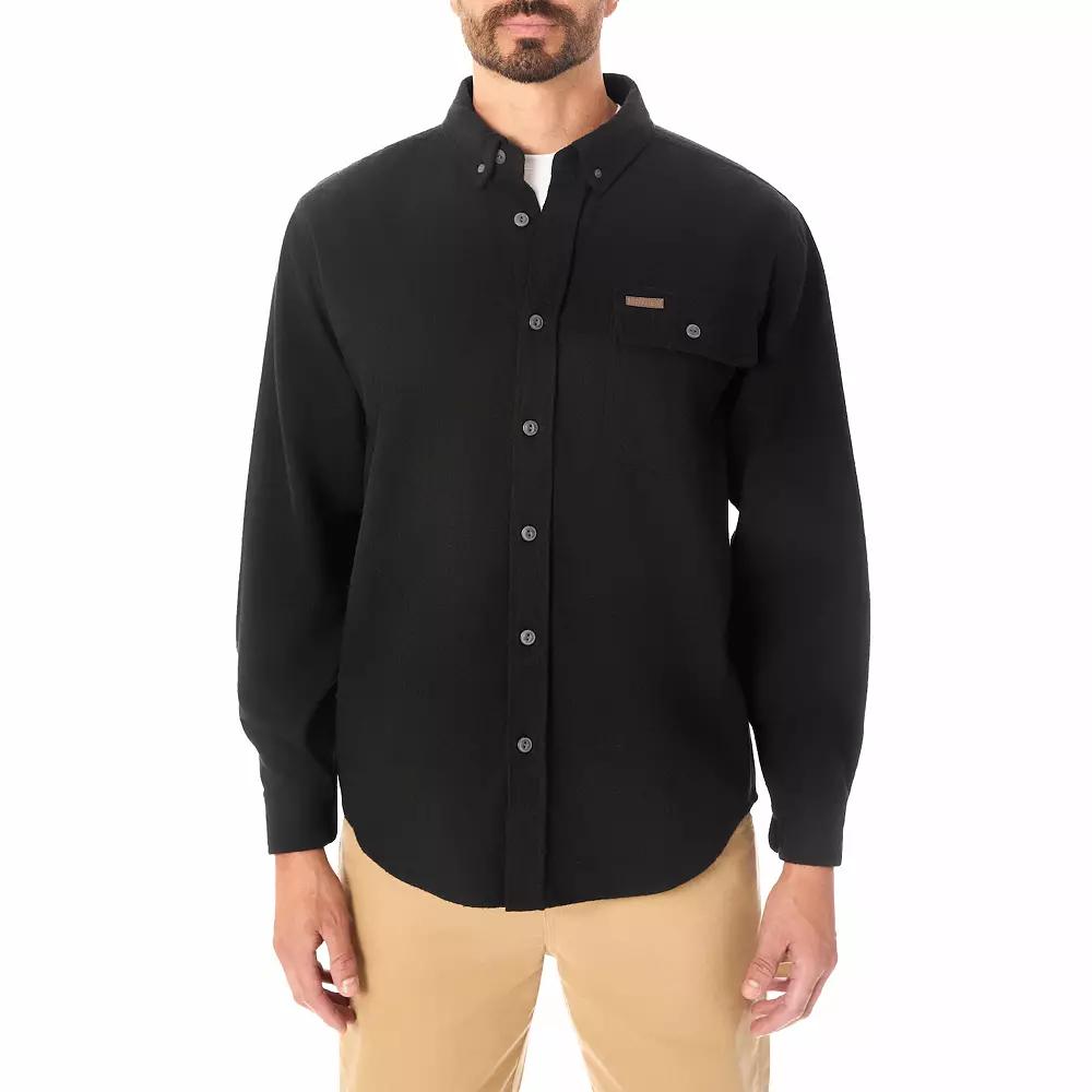 Men's Smith's Workwear Extra Heavyweight Chamois Flannel Shirt,  Product Image