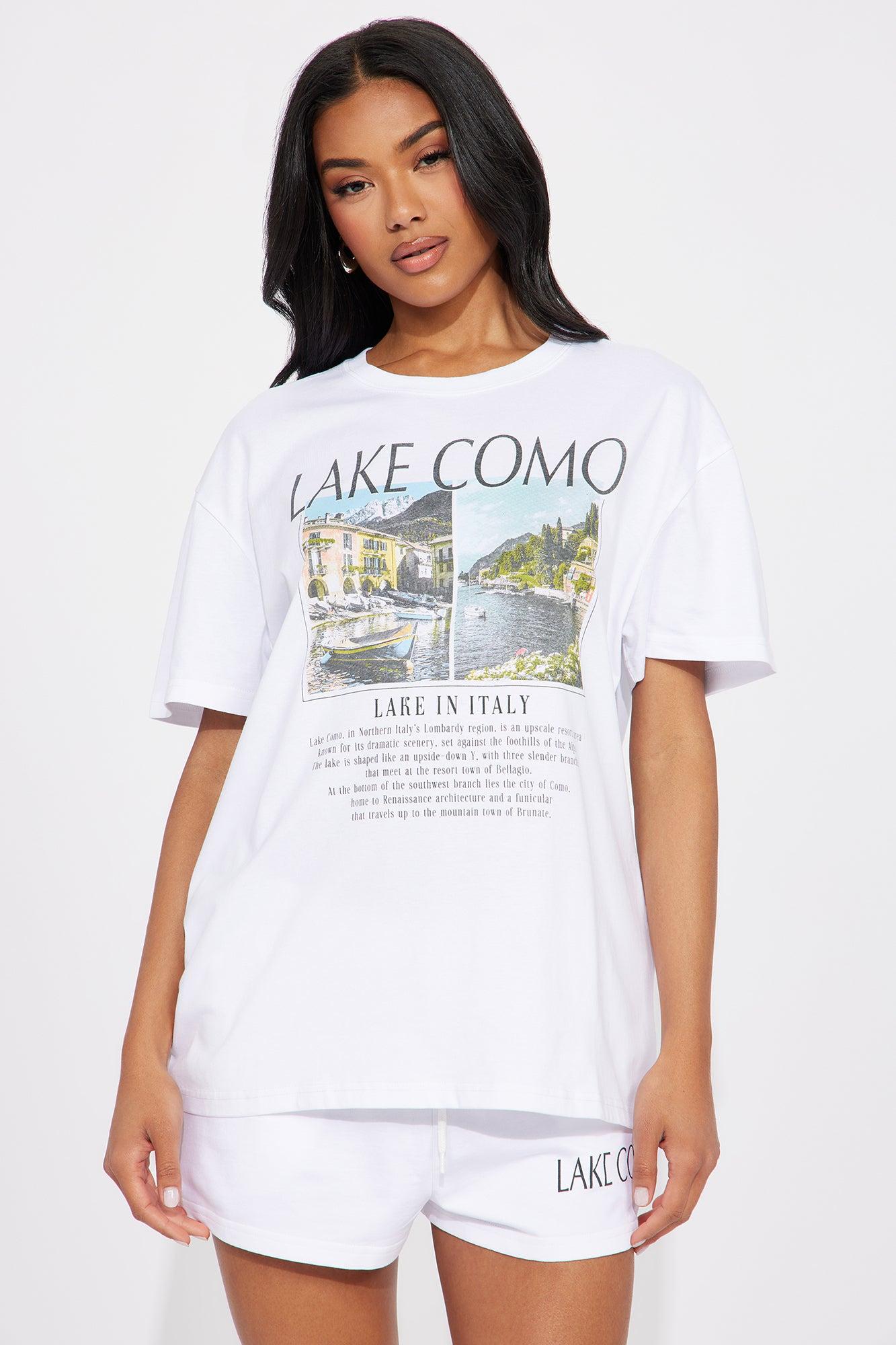 Lake Como Short Set - White Product Image
