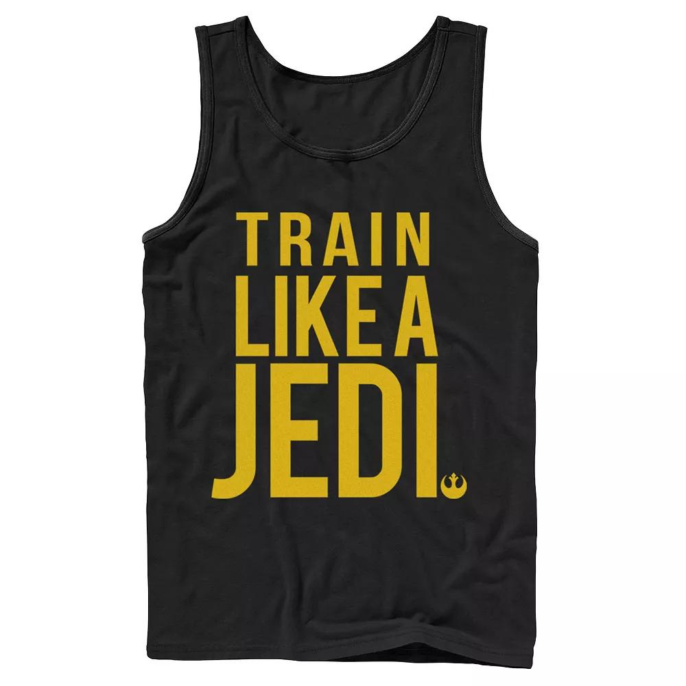 Men's Star Wars Train Like A Jedi Tank Top,  Product Image