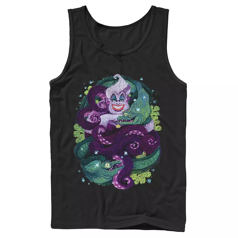 Disney's The Little Mermaid Ursula Men's Sea Witch Painting Tank Top,  Product Image