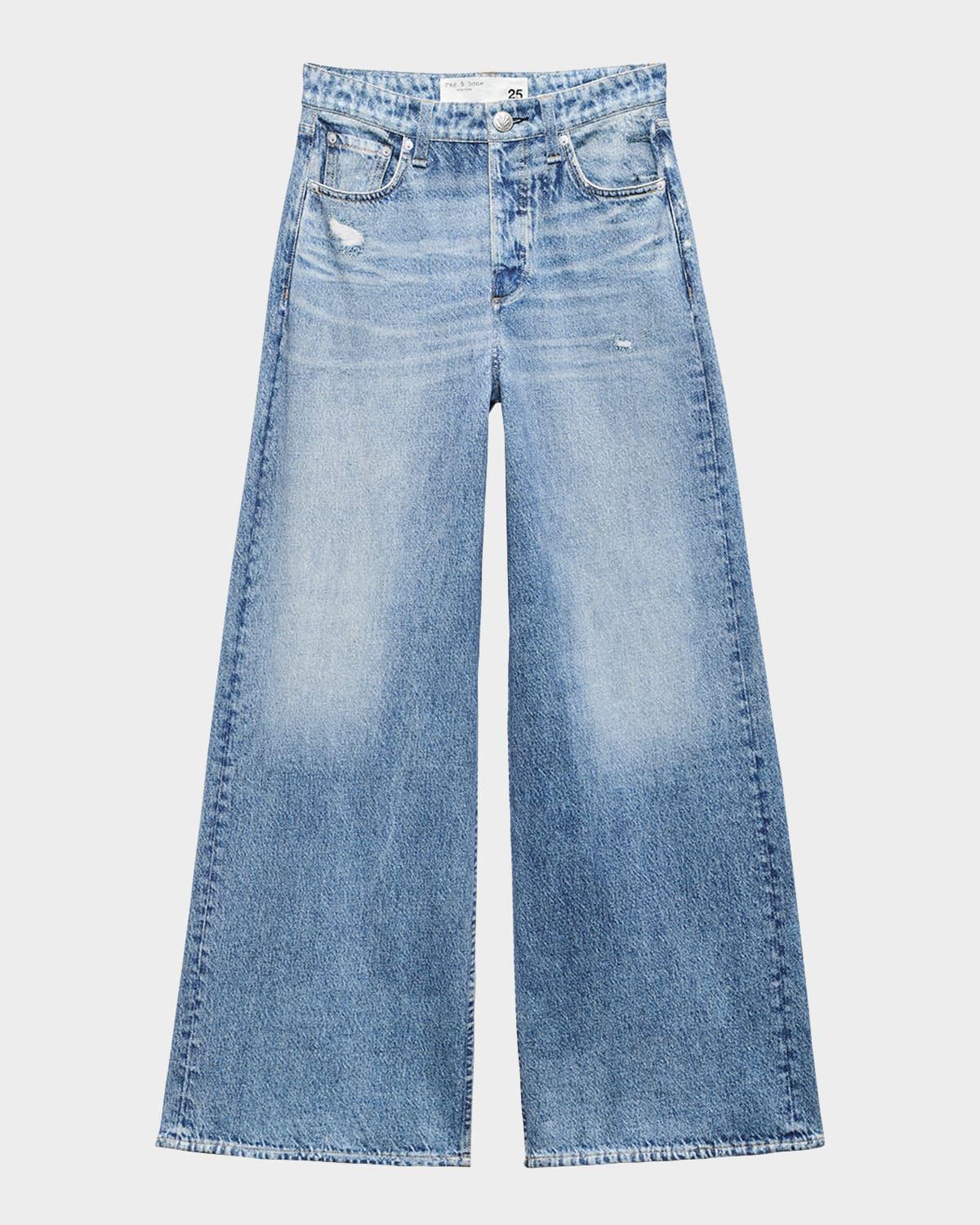 Miramar Sofie Cropped Wide-Leg Jeans Product Image