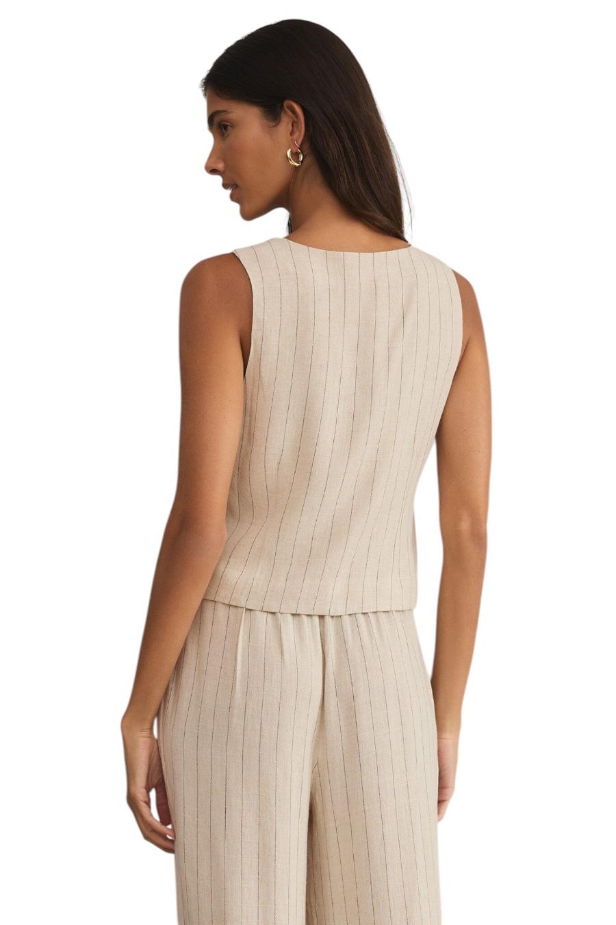 Belfort Pinstripe Vest Product Image