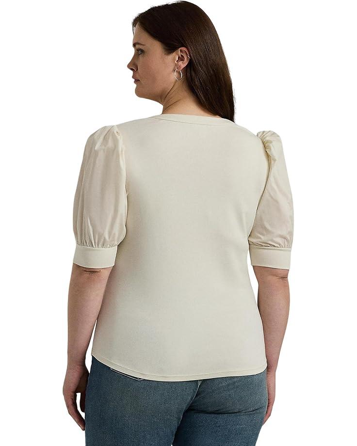 Plus Size Grieta Short Sleeve T-Shirt Product Image