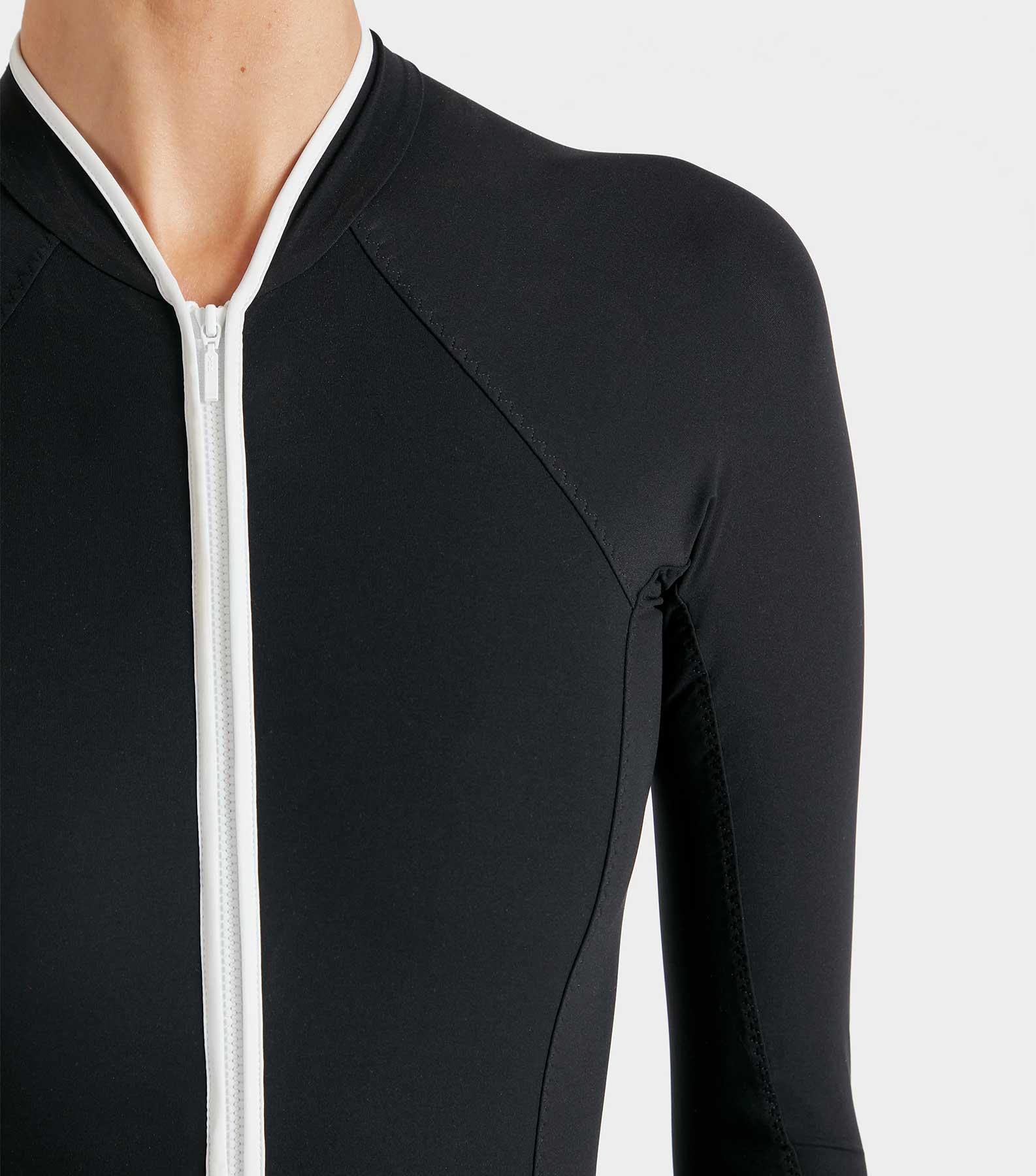 Tyra UPF 50+ Swim - Black/White Product Image