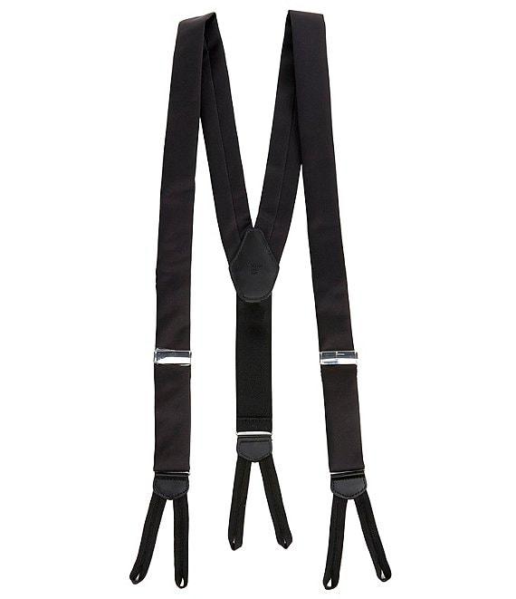 Tre Vero Solid Non-Convertible Suspenders Product Image